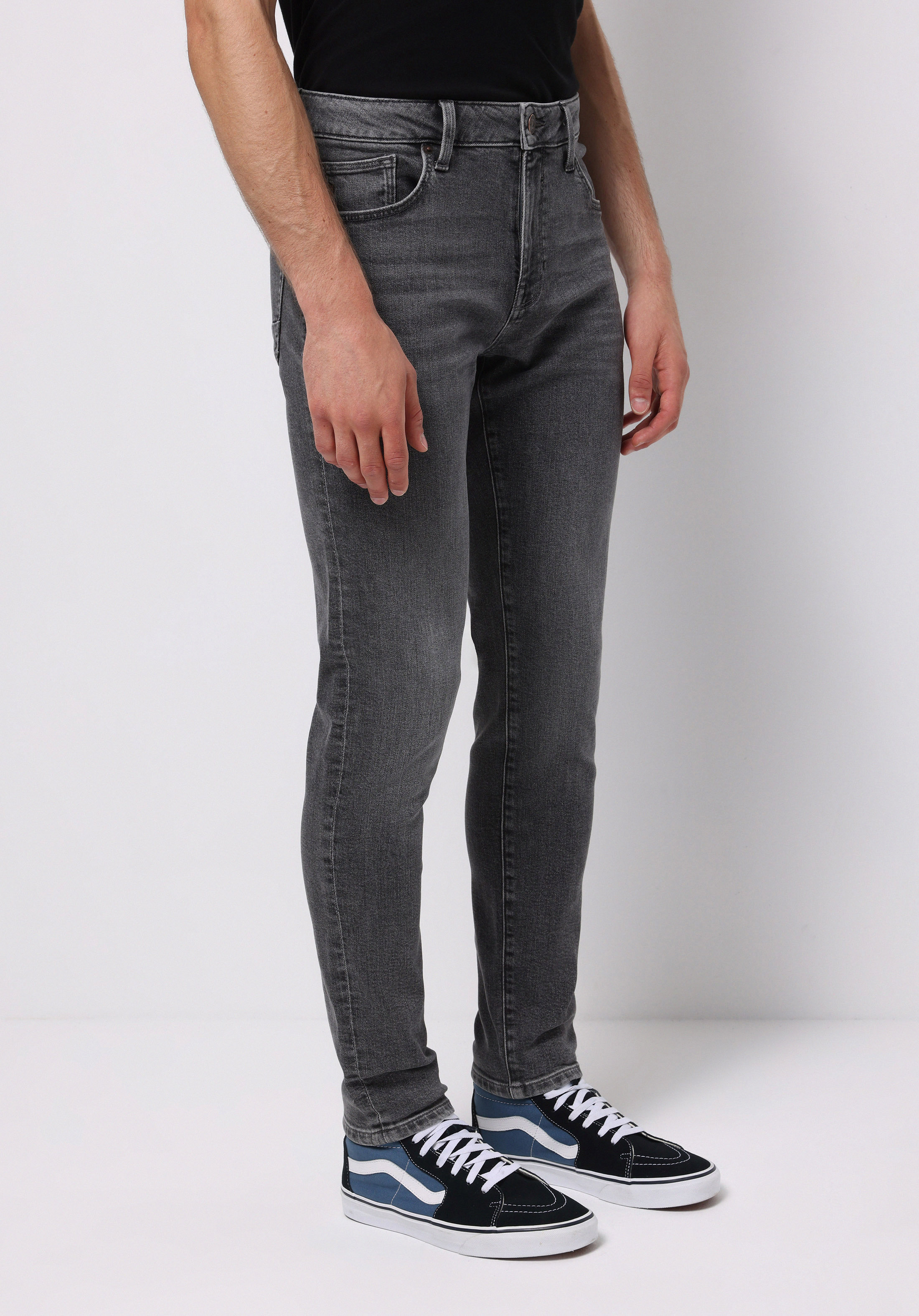 Afișați detalii pentru Pantaloni De Barbati Antracit Slim Fit 041 Danny Cl1076527