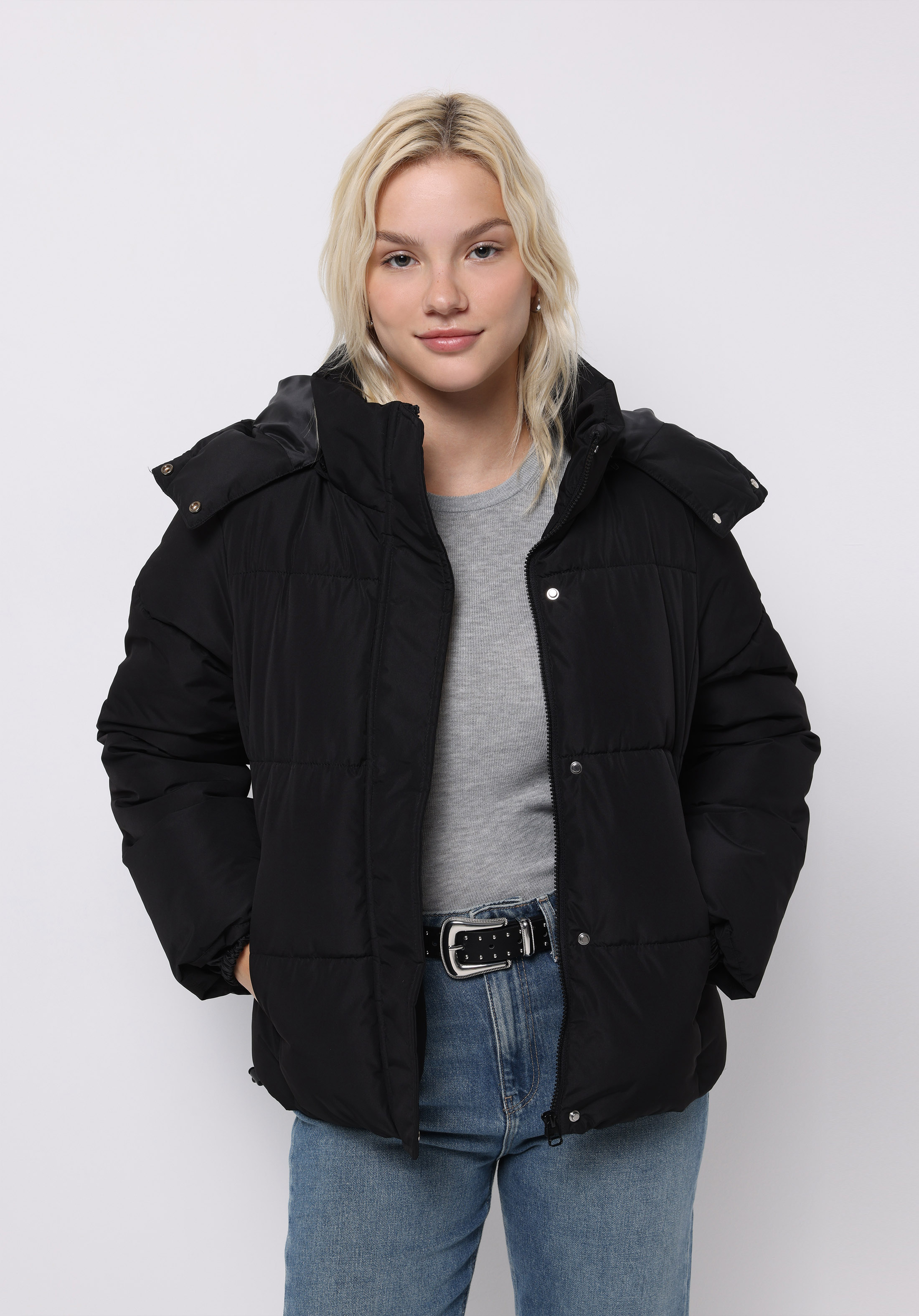 Afișați detalii pentru Jacheta De Dama Negru Regular Fit  Cl1075970