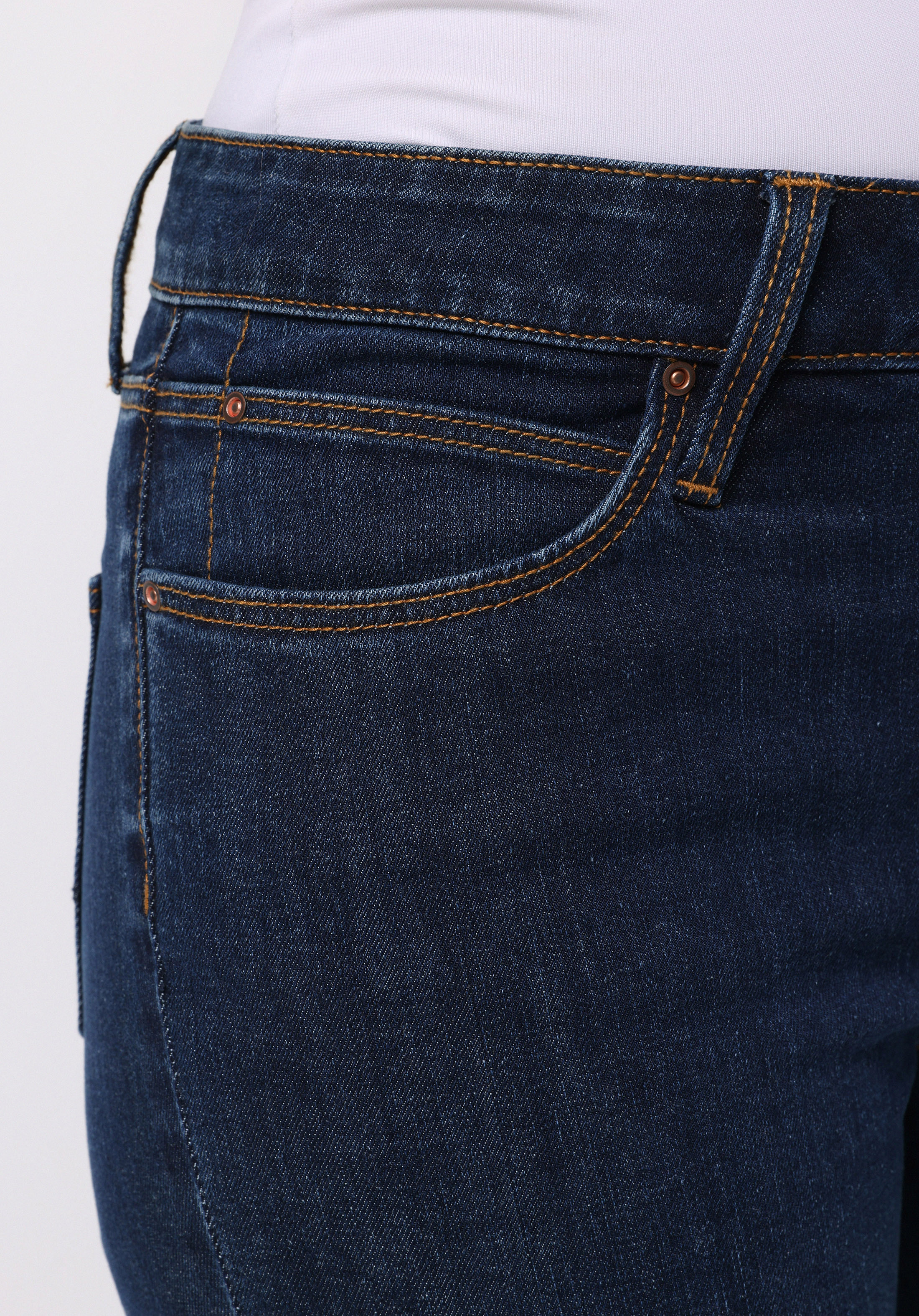 Afișați detalii pentru Pantaloni De Dama Albastru Marin Slim Fit 703 Carla Cl1076748