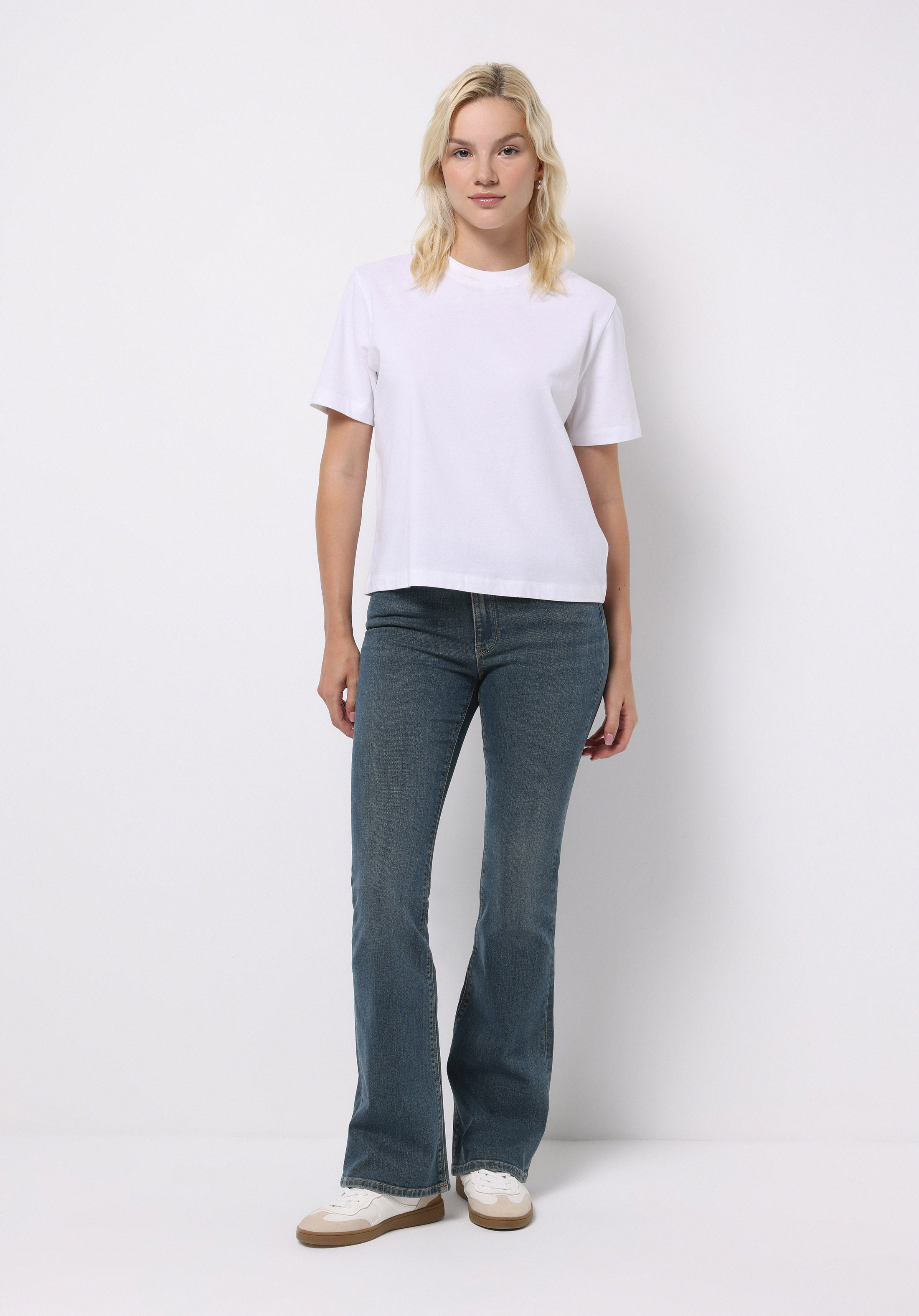 Afișați detalii pentru Pantaloni De Dama Albastru Slim Fit  Cl1076860