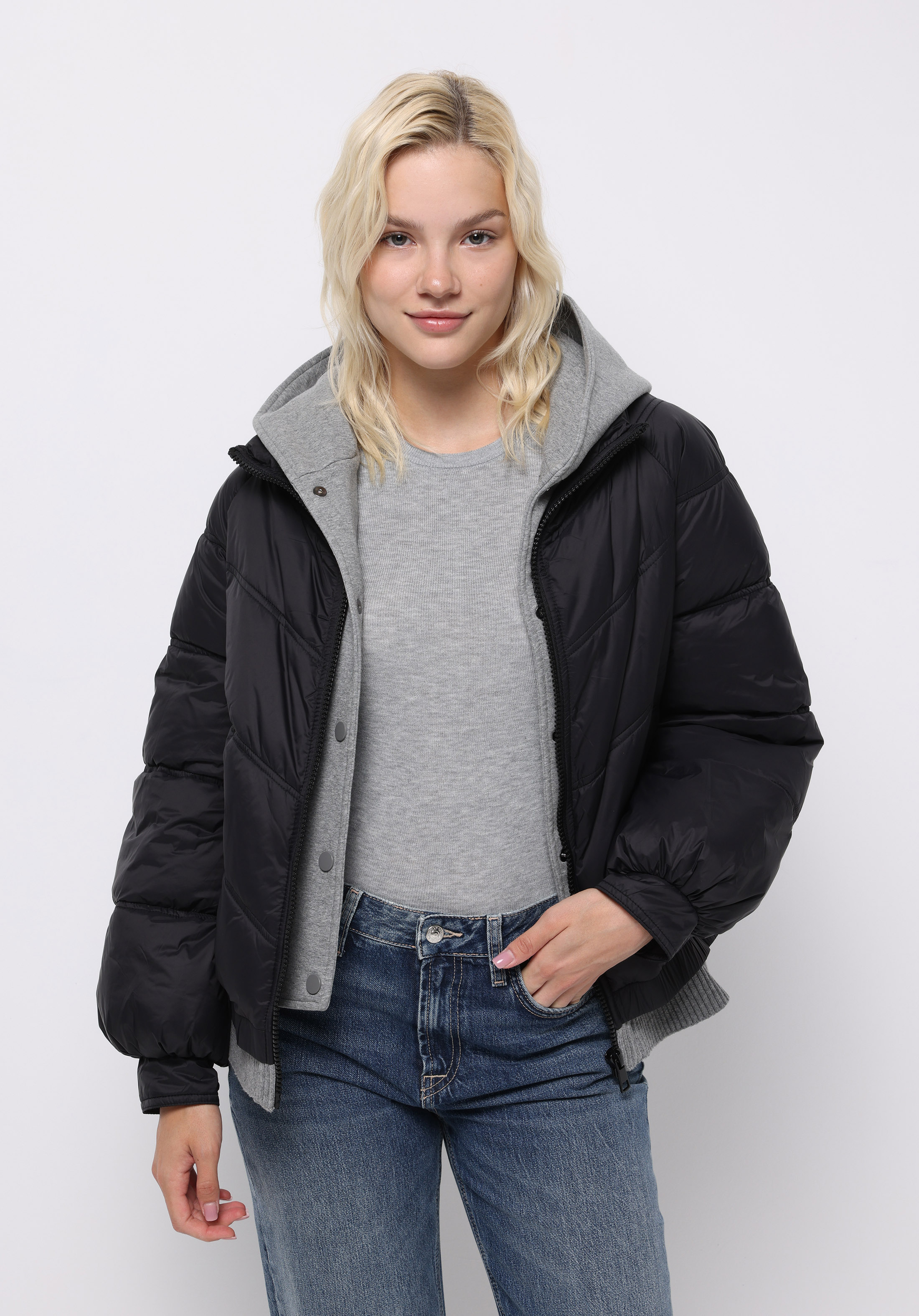 Afișați detalii pentru Jacheta De Dama Negru Regular Fit  Cl1076415