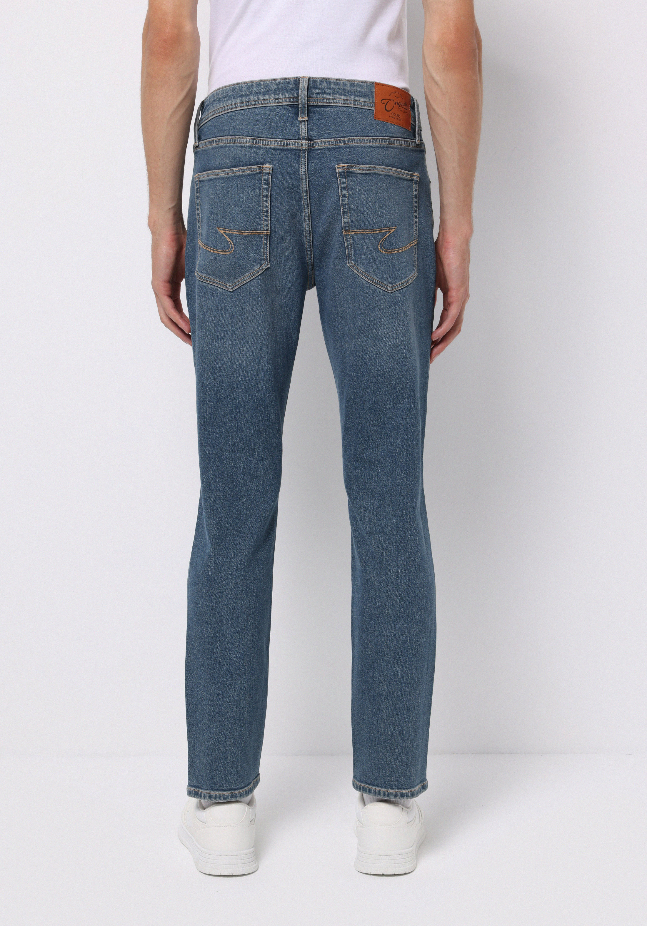 Afișați detalii pentru Pantaloni De Barbati Verde Regular Fit 067 Jack Cl1076534
