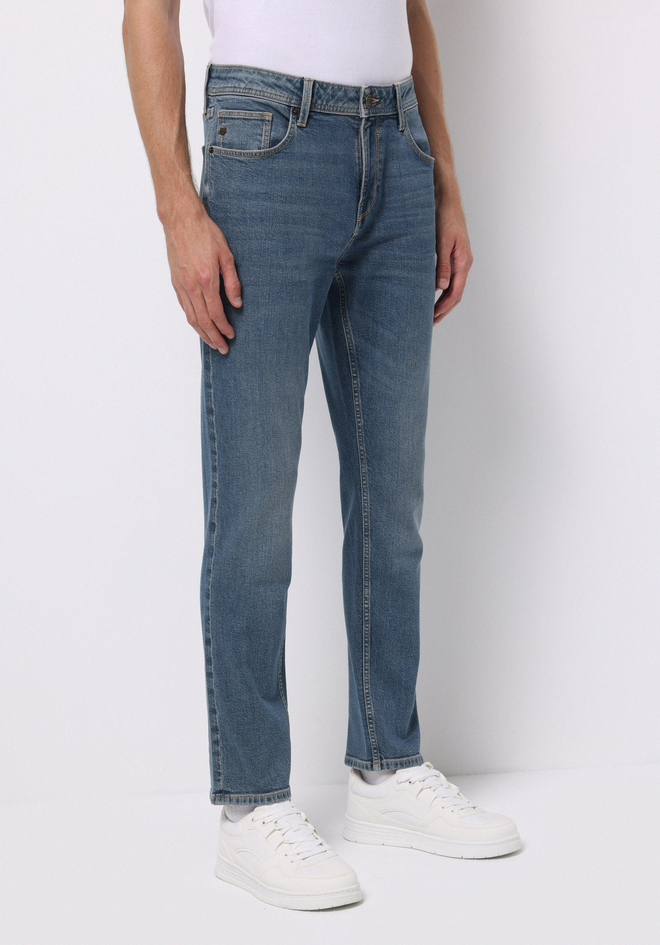 Afișați detalii pentru Pantaloni De Barbati Verde Regular Fit 067 Jack Cl1076534