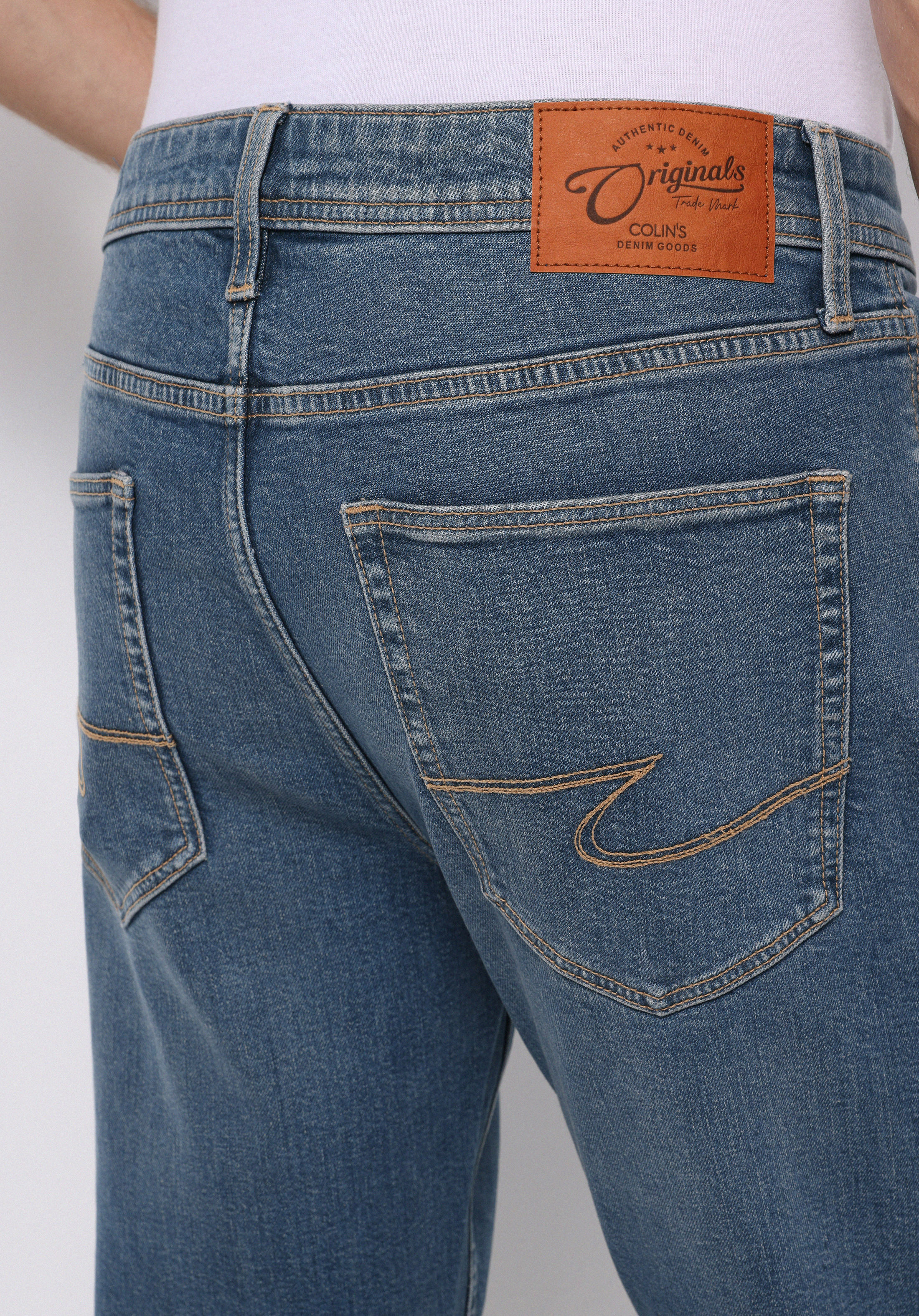 Afișați detalii pentru Pantaloni De Barbati Verde Regular Fit 067 Jack Cl1076534