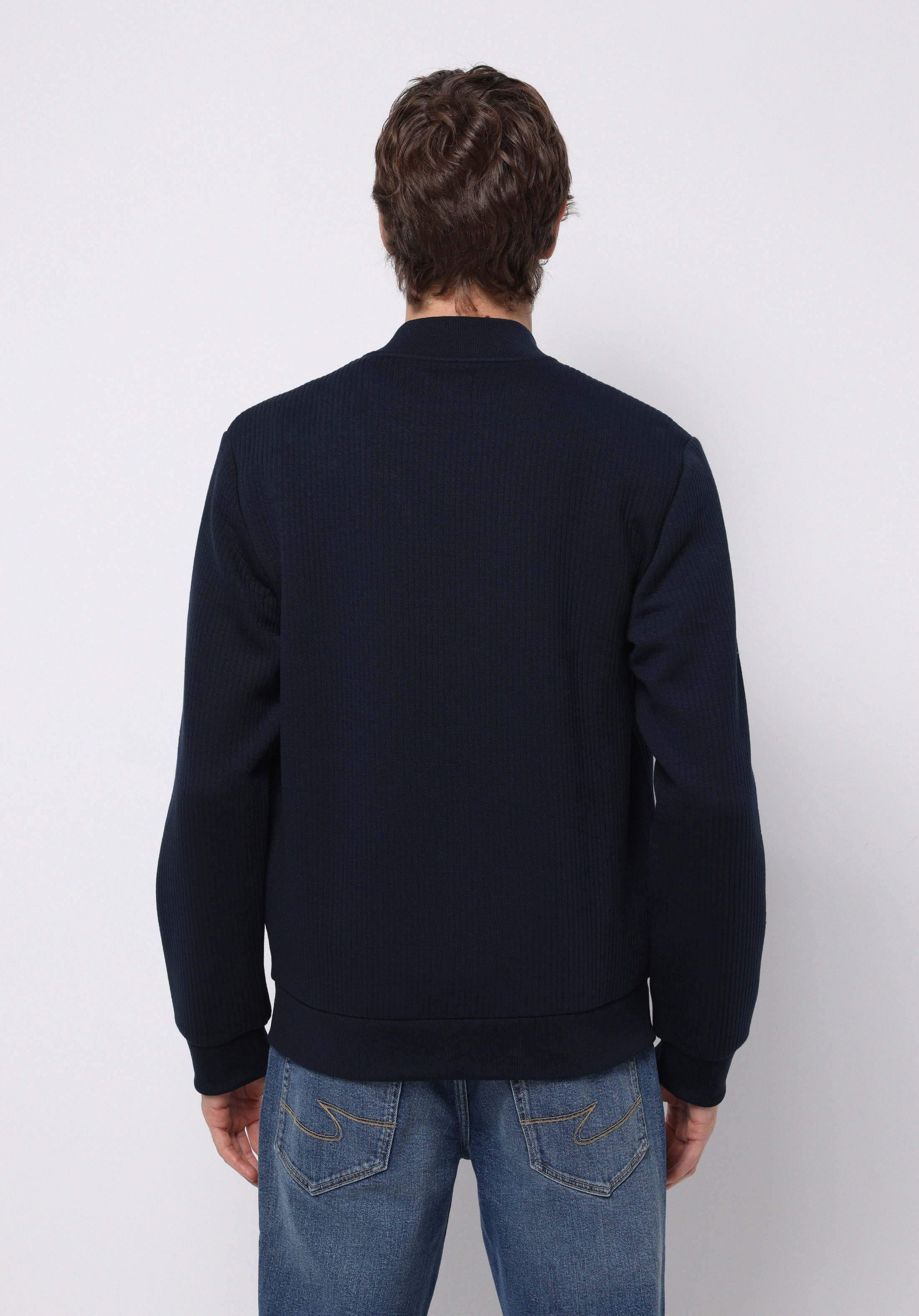 Afișați detalii pentru Jacheta De Barbati Albastru Marin Slim Fit  Cl1075914