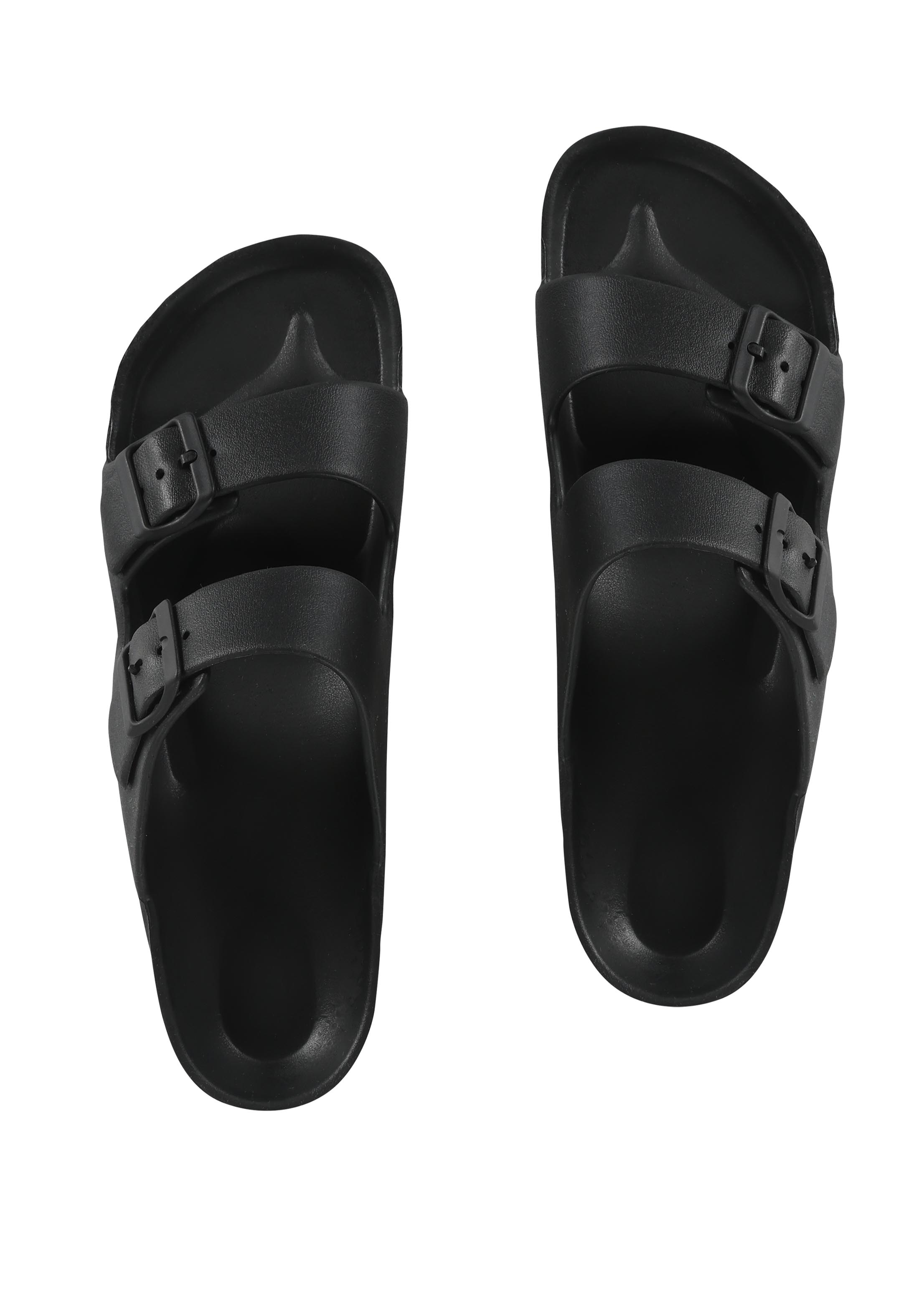 Afișați detalii pentru Papuci Plaja De Barbati Negru Modern Fit  Cl1054255