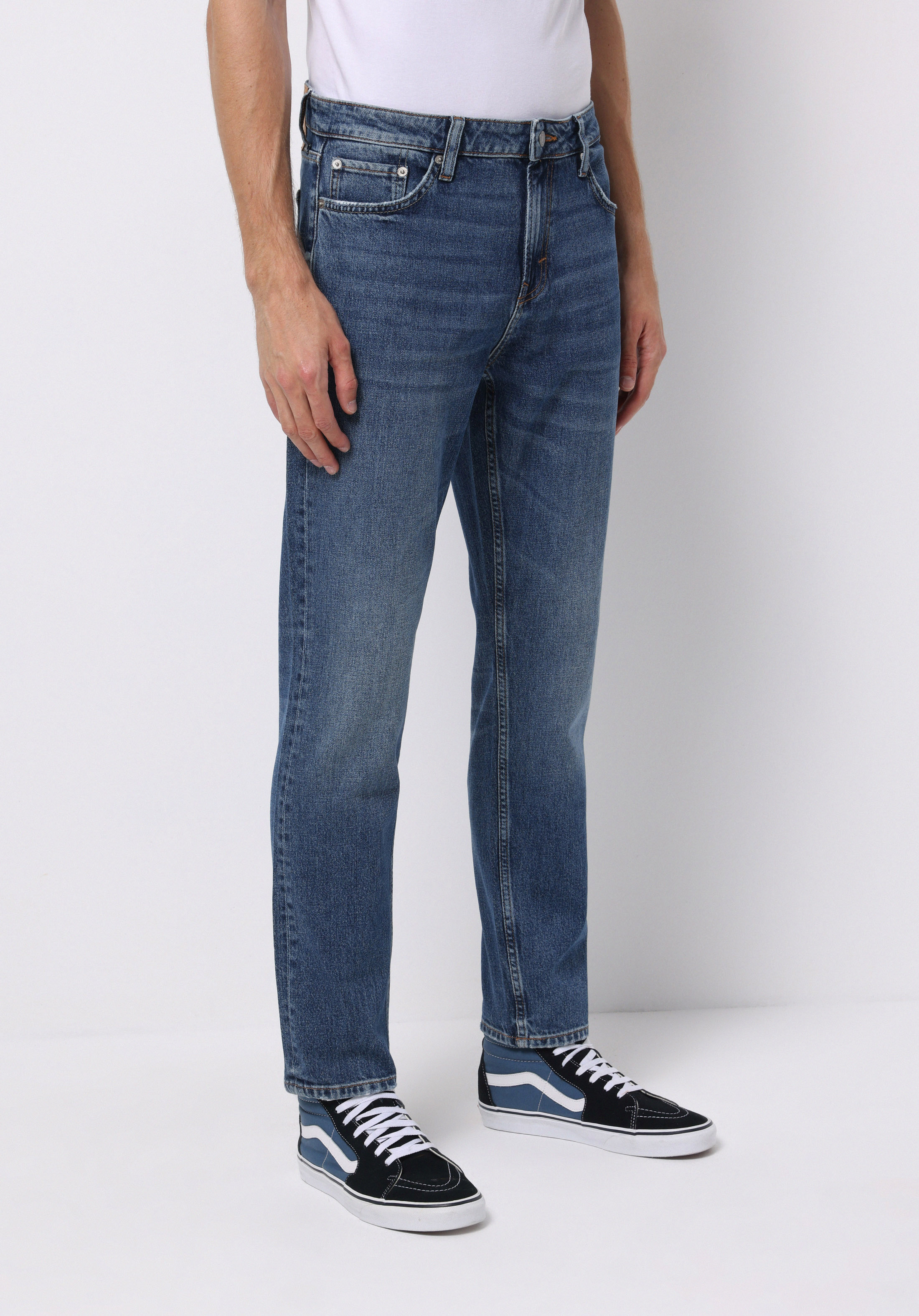 Afișați detalii pentru Pantaloni De Barbati Albastru Regular Fit 067 Jack Cl1076827