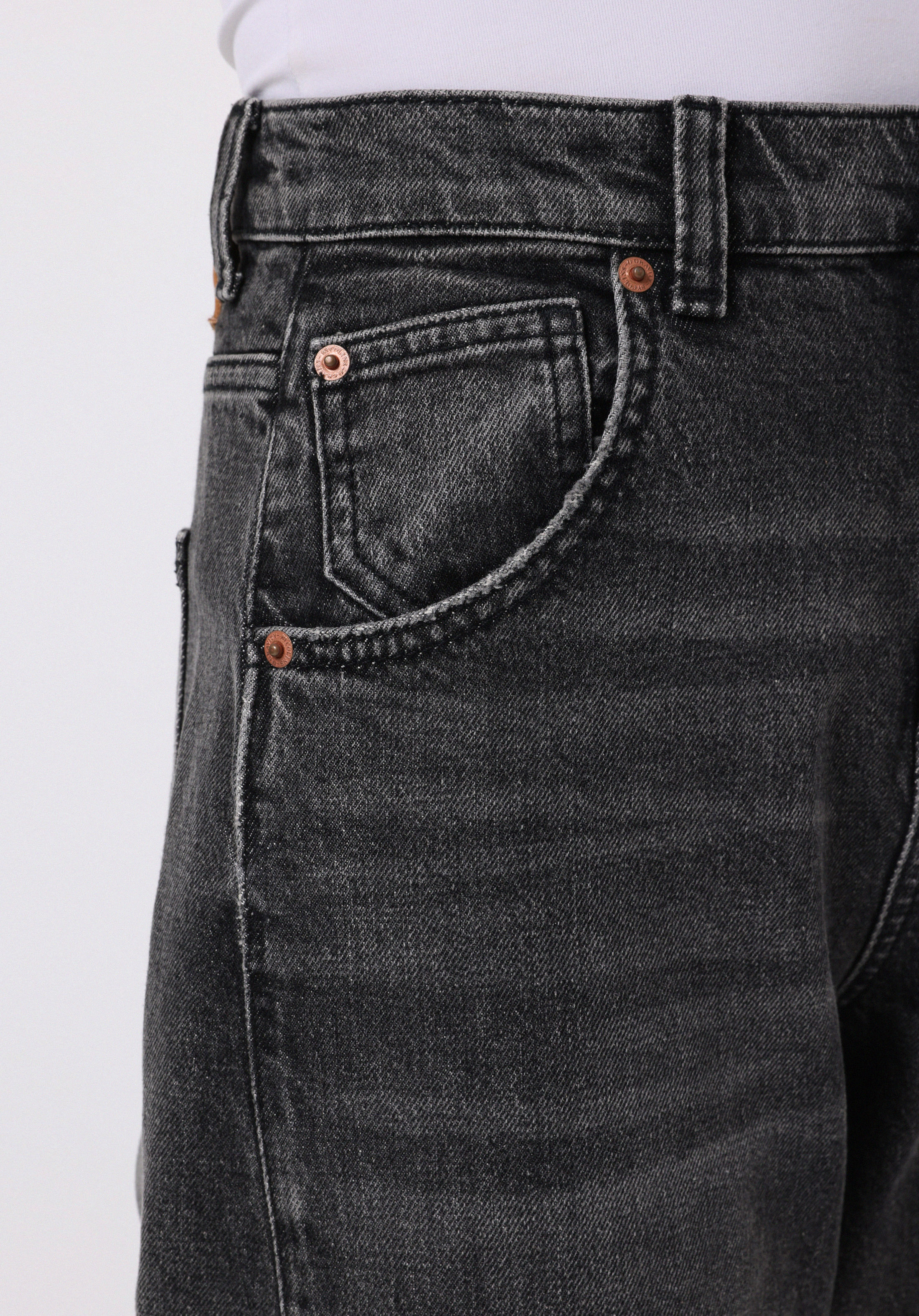 Afișați detalii pentru Pantaloni De Dama Negru Loose Fit  Cl1076781