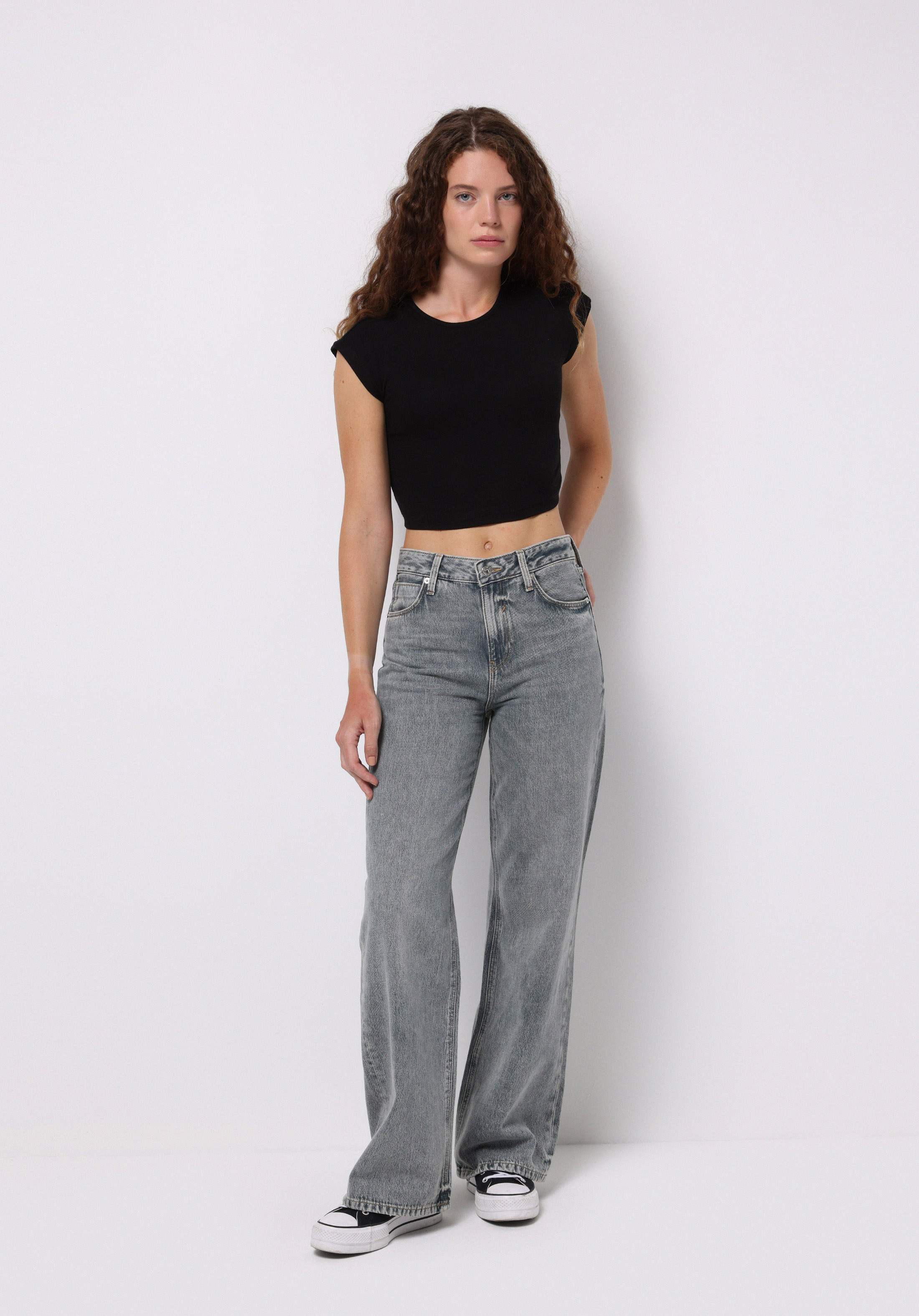 Afișați detalii pentru Pantaloni De Dama Albastru Regular Fit 970 Berry Cl1076157