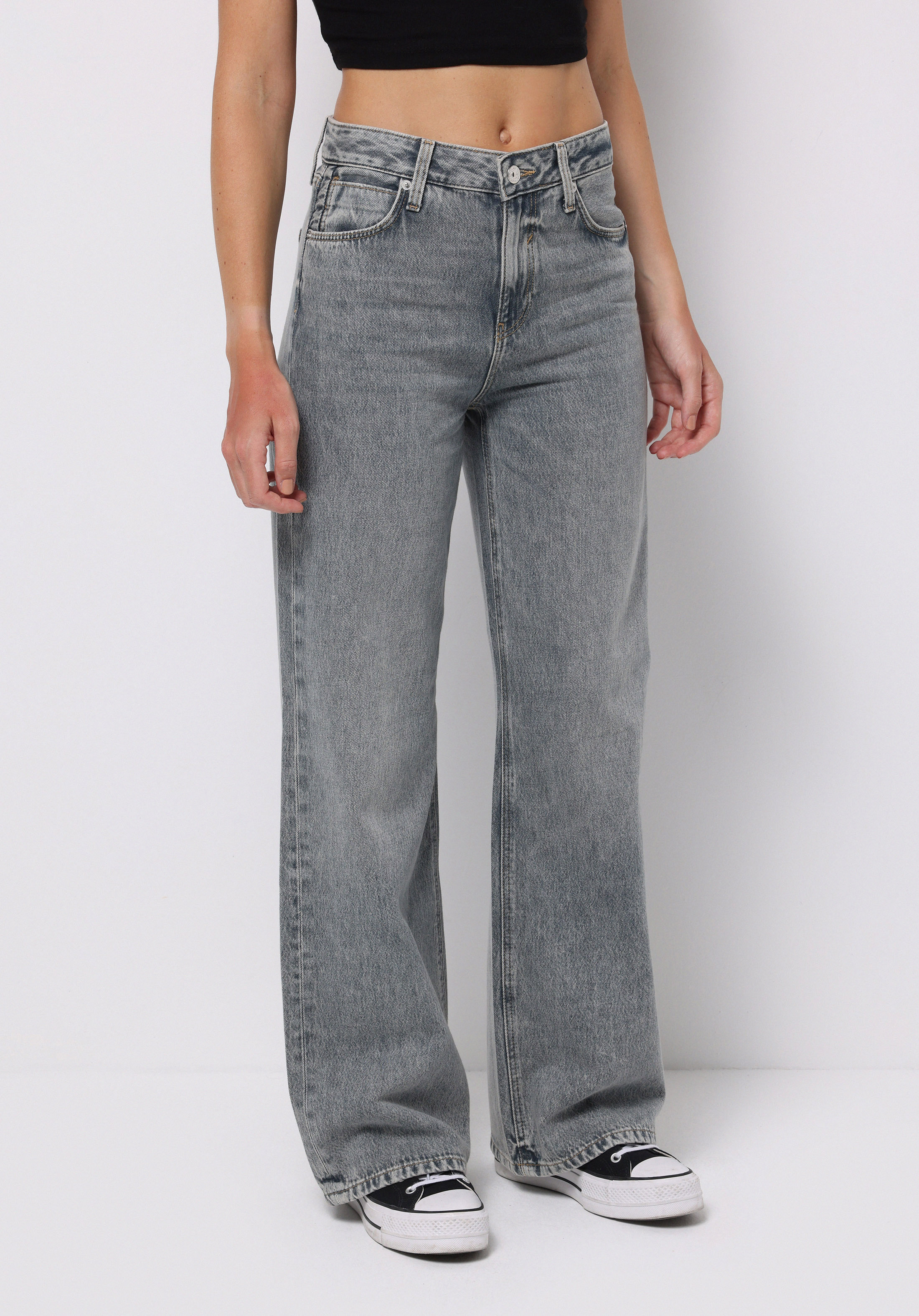 Afișați detalii pentru Pantaloni De Dama Albastru Regular Fit 970 Berry Cl1076157