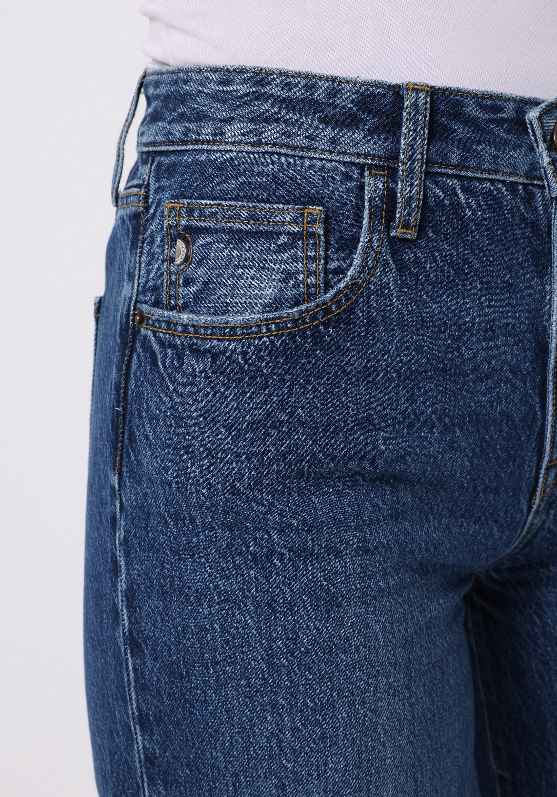 Afișați detalii pentru Pantaloni De Dama Albastru Regular Fit 970 Berry Cl1076559