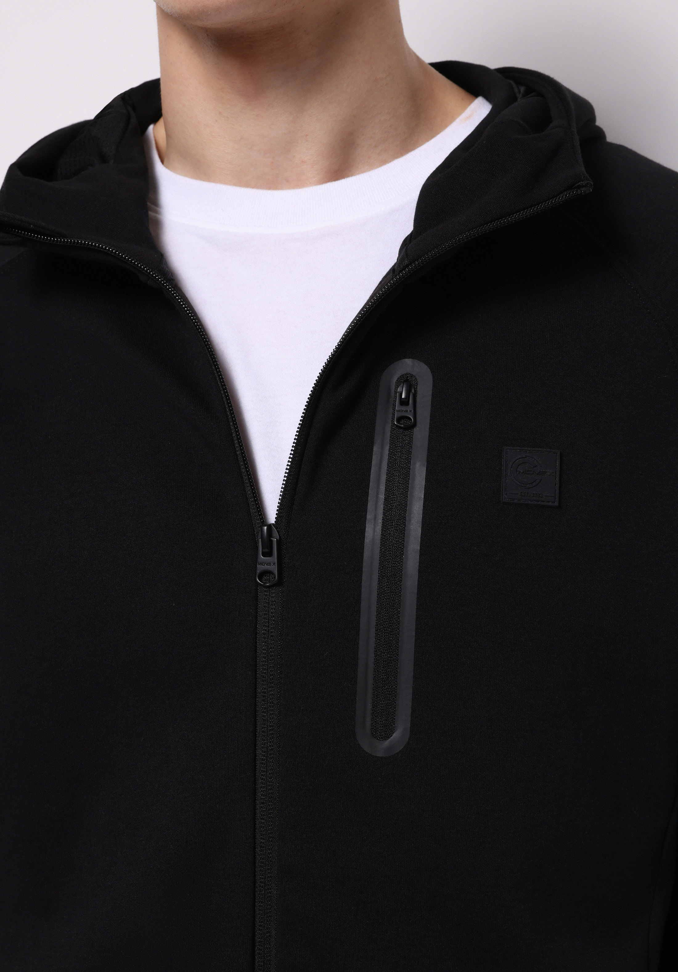 Afișați detalii pentru Hanorac / Bluza De Barbati Negru Regular Fit  Cl1075396