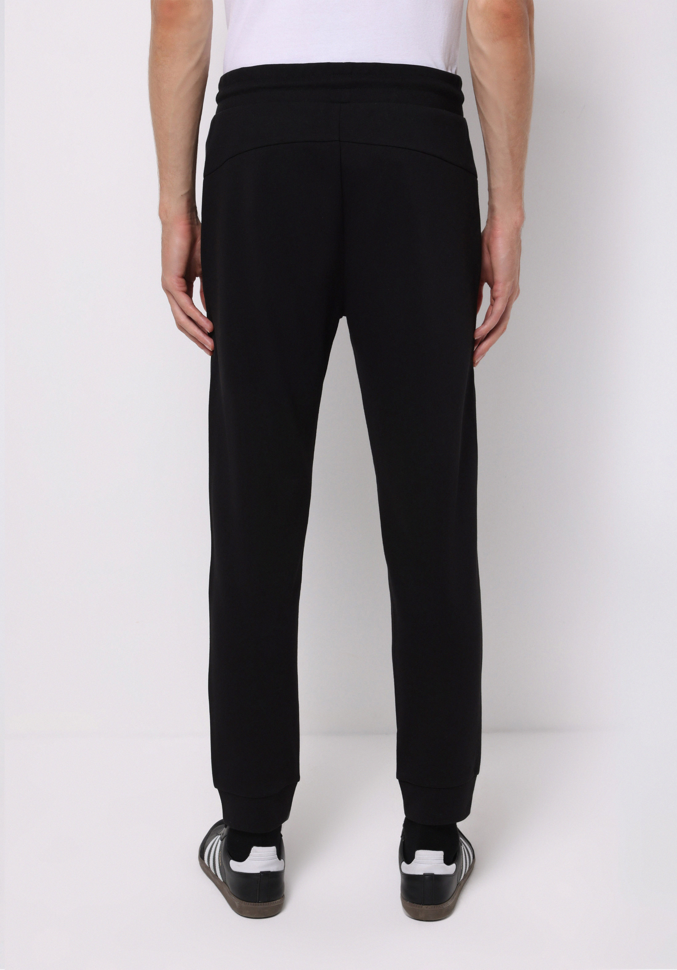 Afișați detalii pentru Pantaloni De Trening De Barbati Negru Regular Fit  Cl1075654