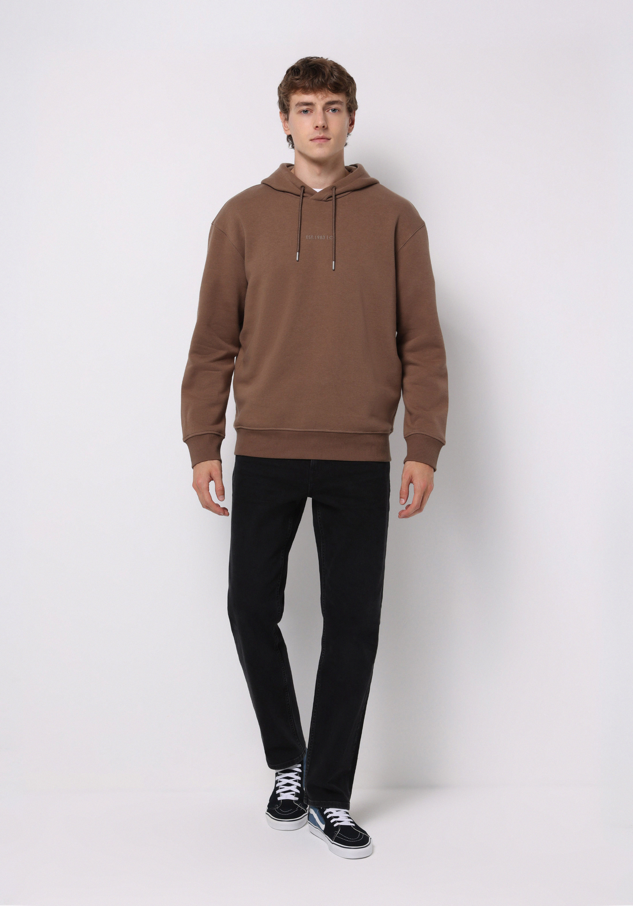 Afișați detalii pentru Hanorac / Bluza De Barbati Maro Comfort Fit  Cl1075715