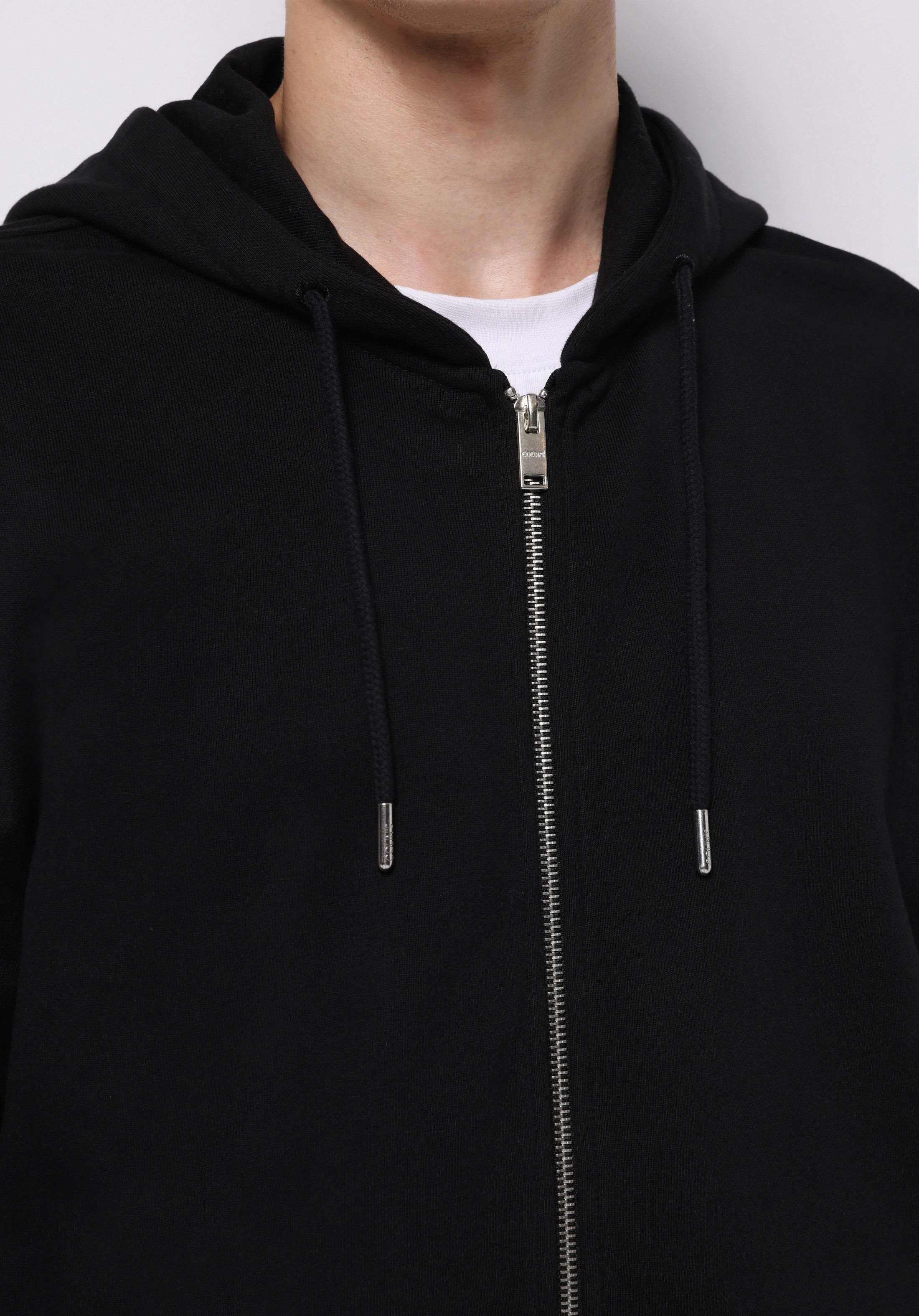 Afișați detalii pentru Hanorac / Bluza De Barbati Negru Oversize Fit  Cl1075851