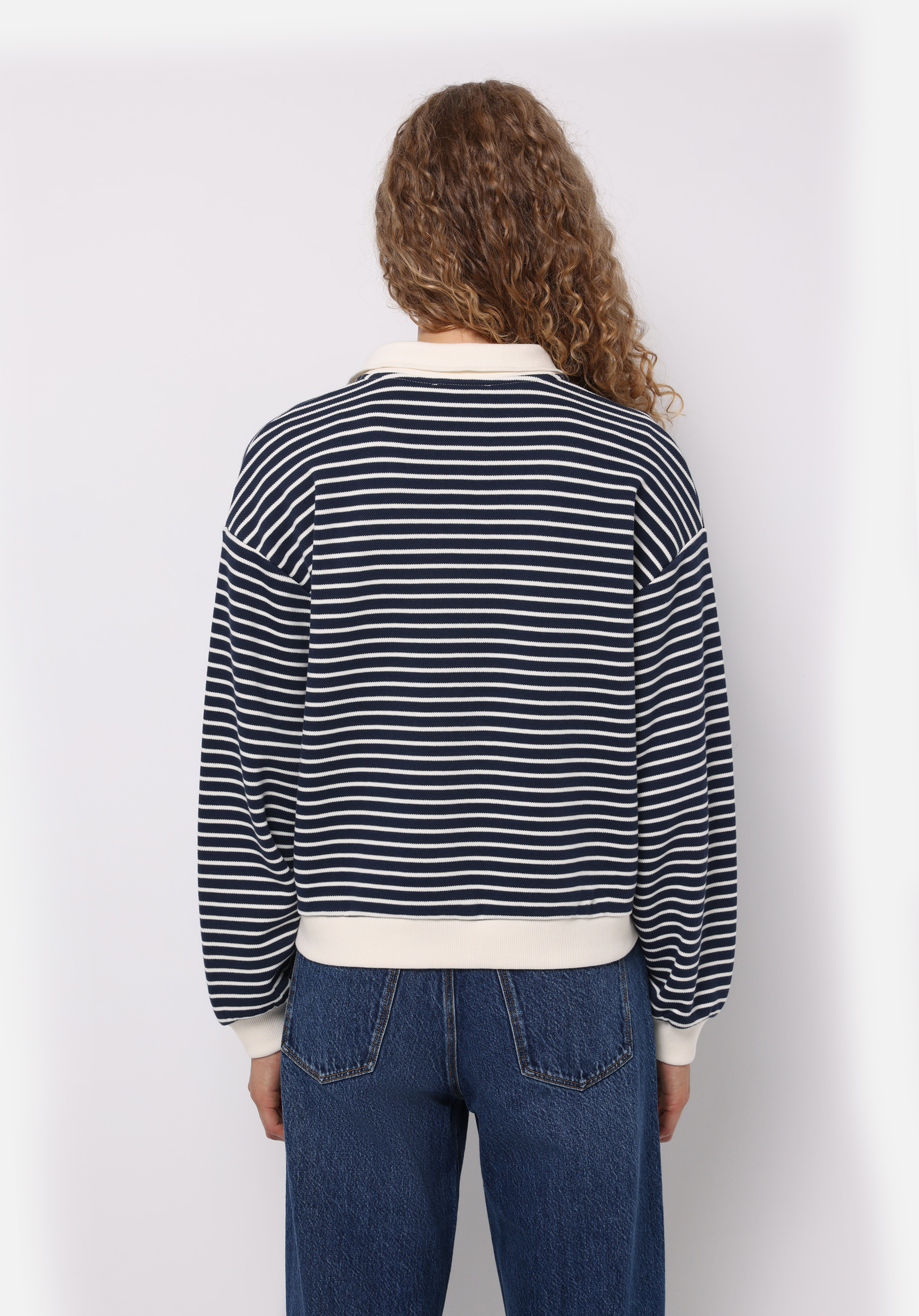 Afișați detalii pentru Hanorac / Bluza De Dama Albastru Marin Regular Fit  Cl1076439