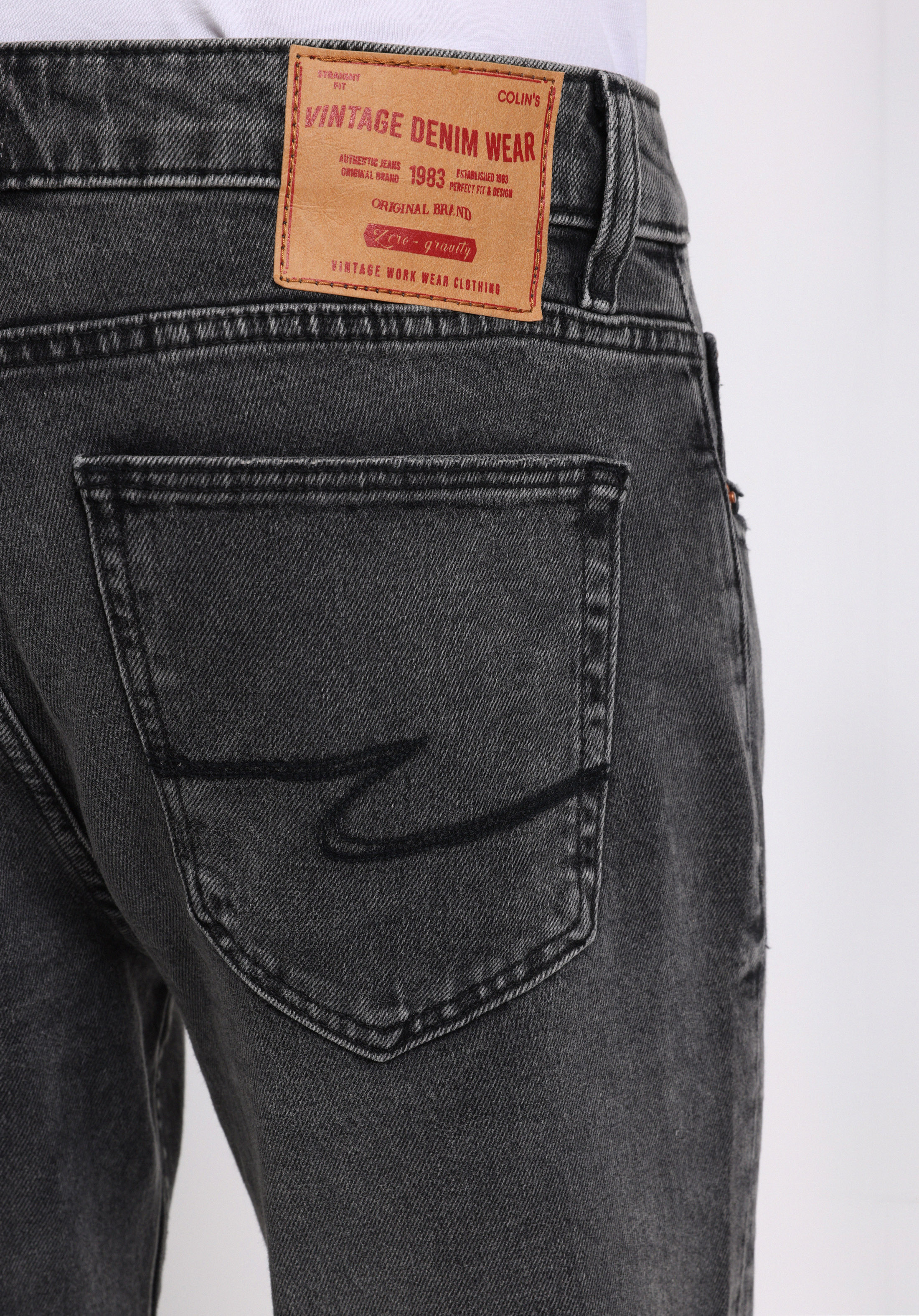 Afișați detalii pentru Pantaloni De Barbati Negru Regular Fit 067 Jack Cl1076836