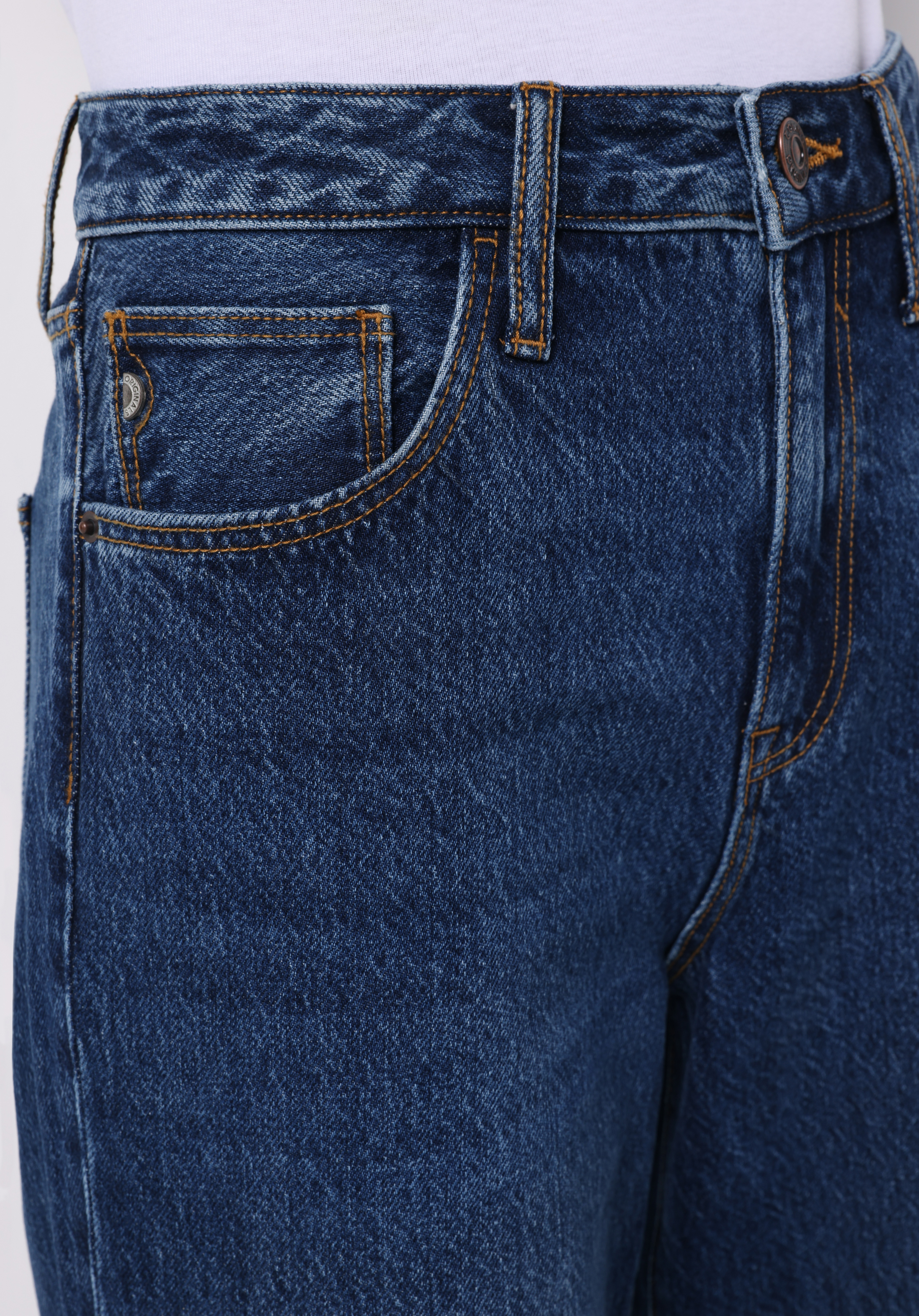 Afișați detalii pentru Pantaloni De Dama Albastru Inchis Regular Fit 970 Berry Cl1076568