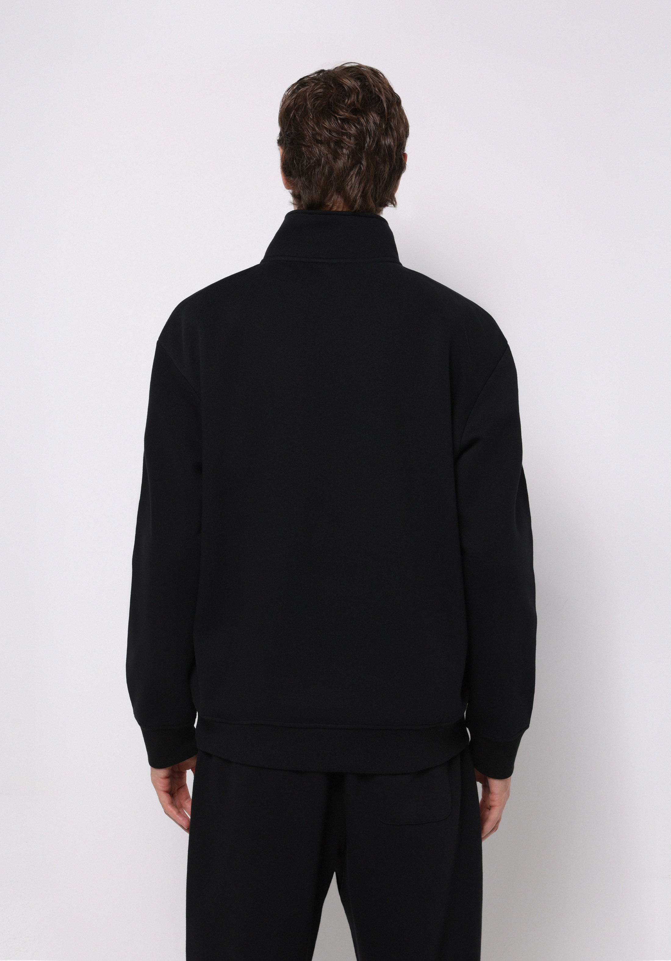 Afișați detalii pentru Hanorac / Bluza De Barbati Negru Comfort Fit  Cl1077098