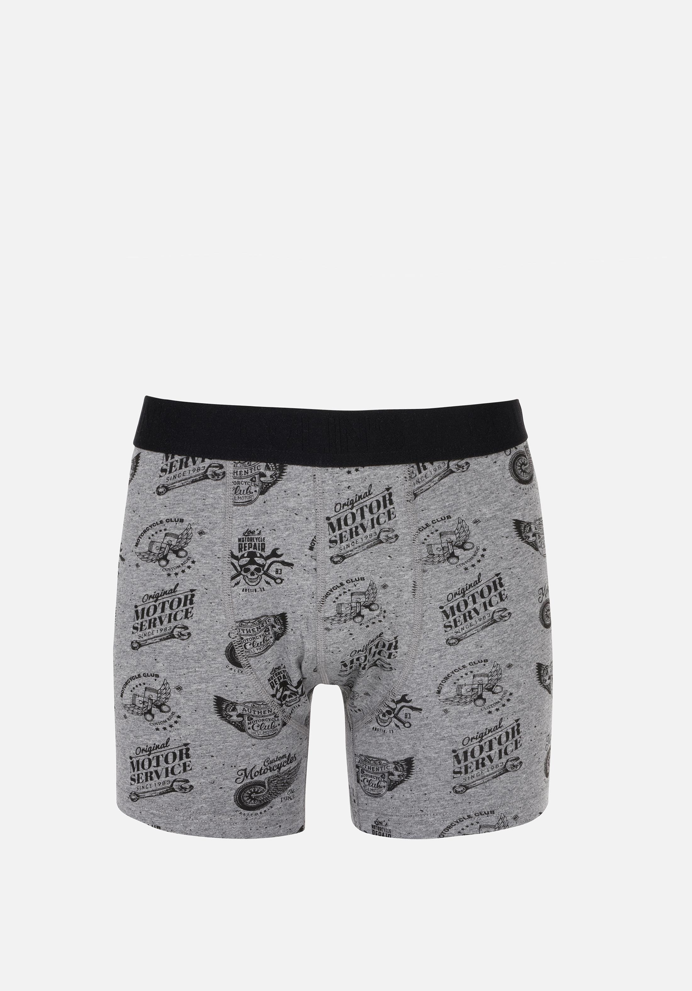 Afișați detalii pentru Boxer Gri Pentru Bărbați Modern Fit