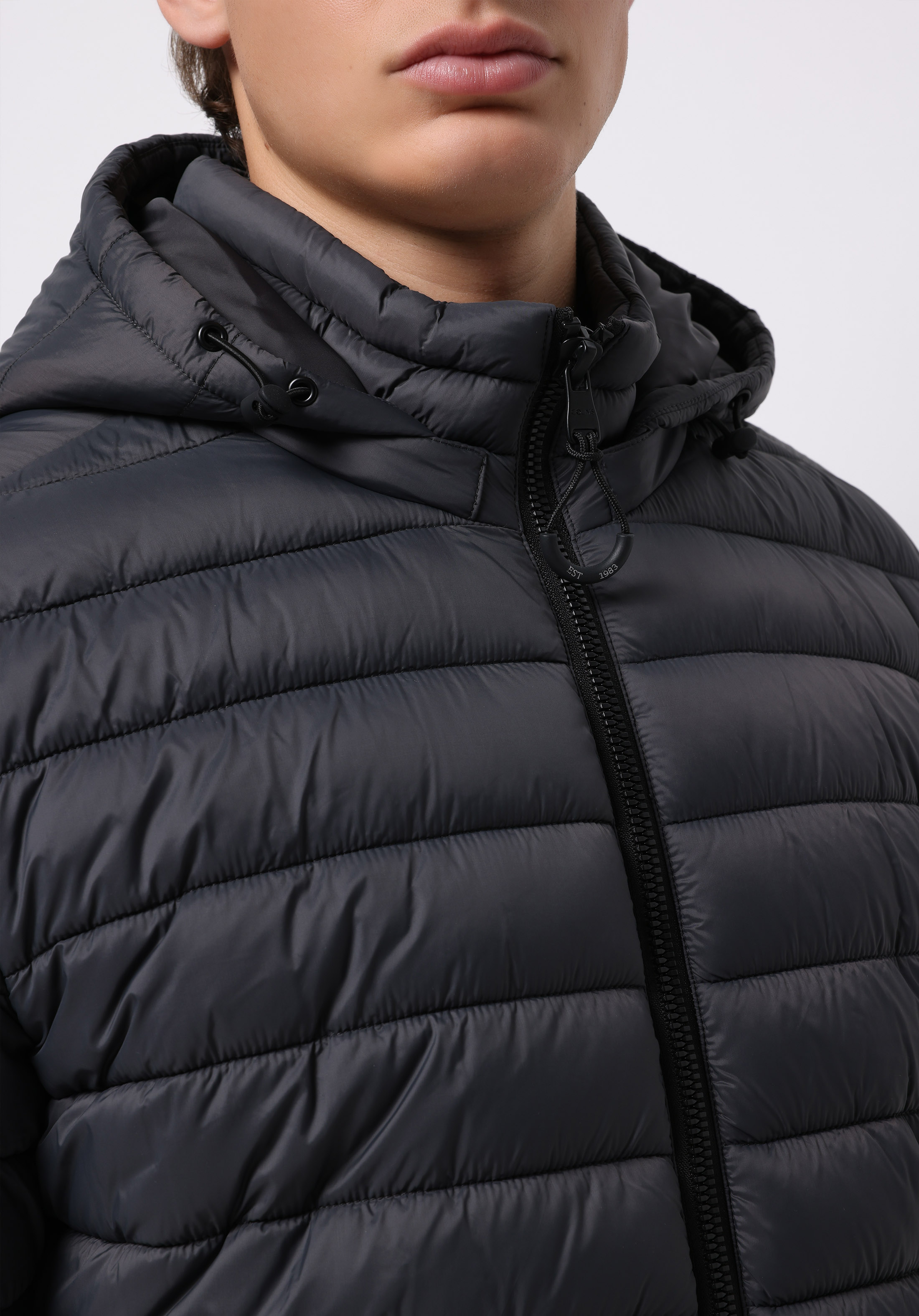 Afișați detalii pentru Jacheta De Barbati Antracit Slim Fit  Cl1076511