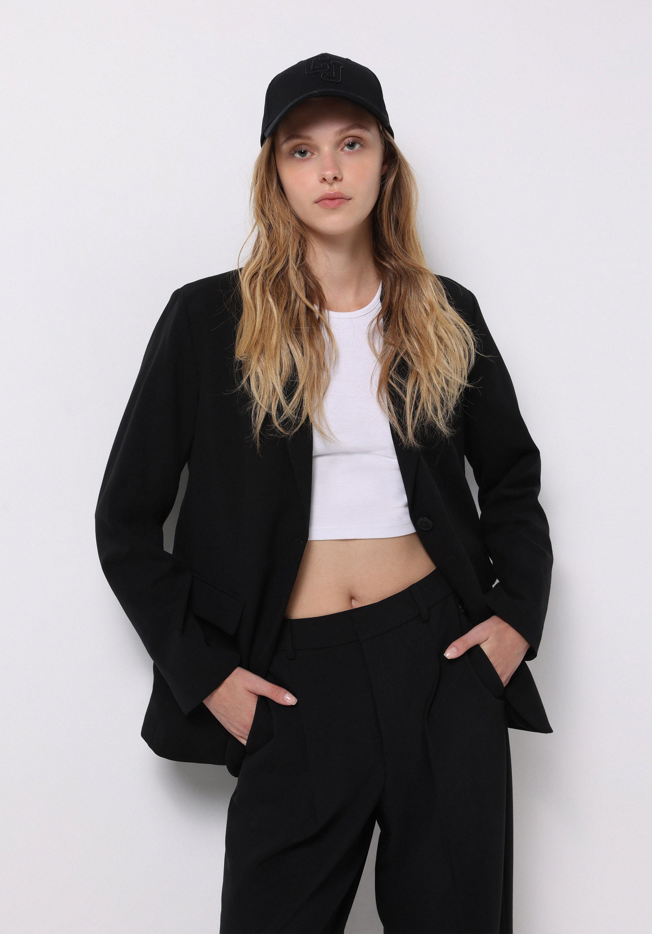 Afișați detalii pentru Jacheta De Dama Negru Regular Fit  Cl1075565