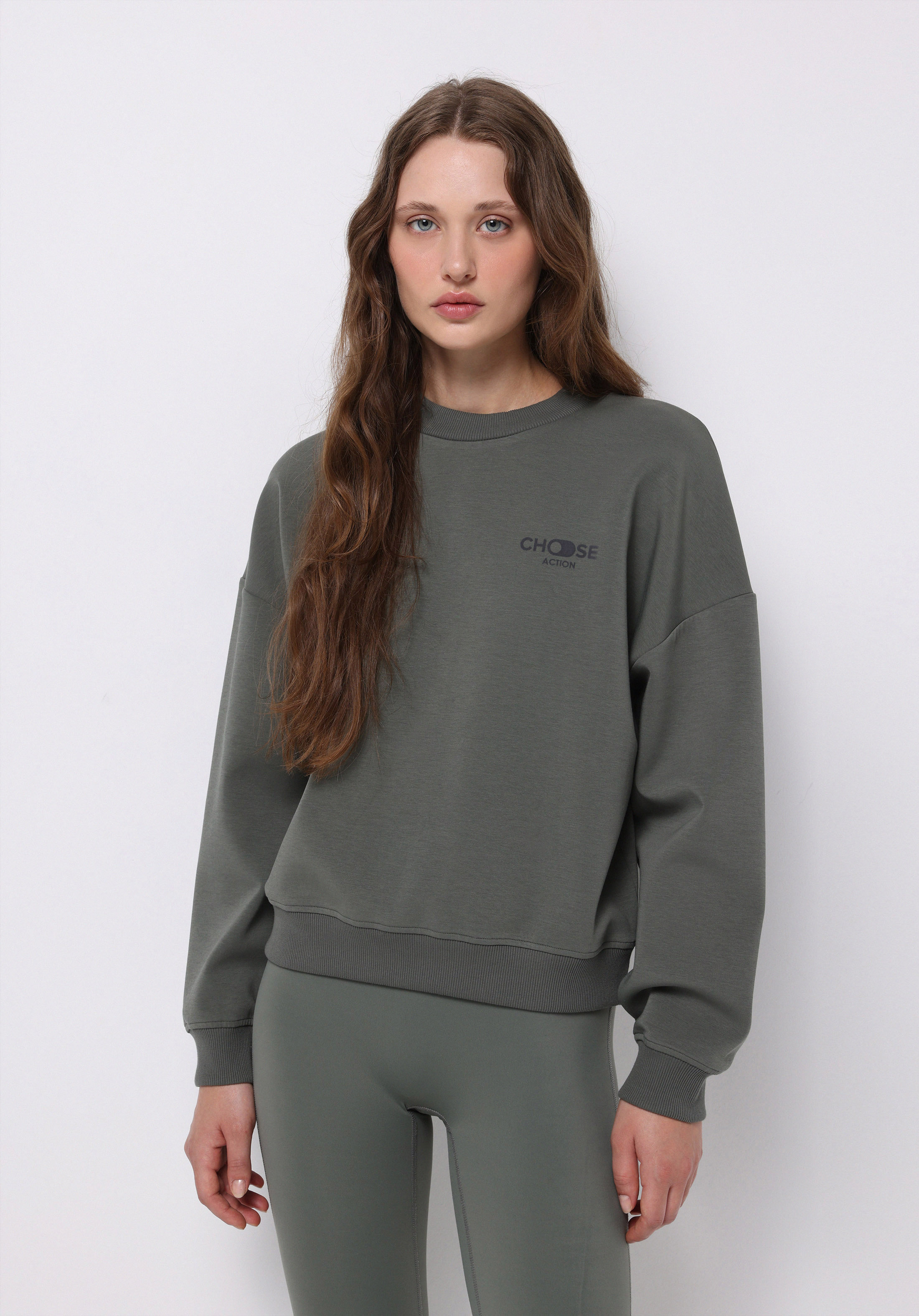 Afișați detalii pentru Hanorac / Bluza De Dama Verde Regular Fit  Cl1076363