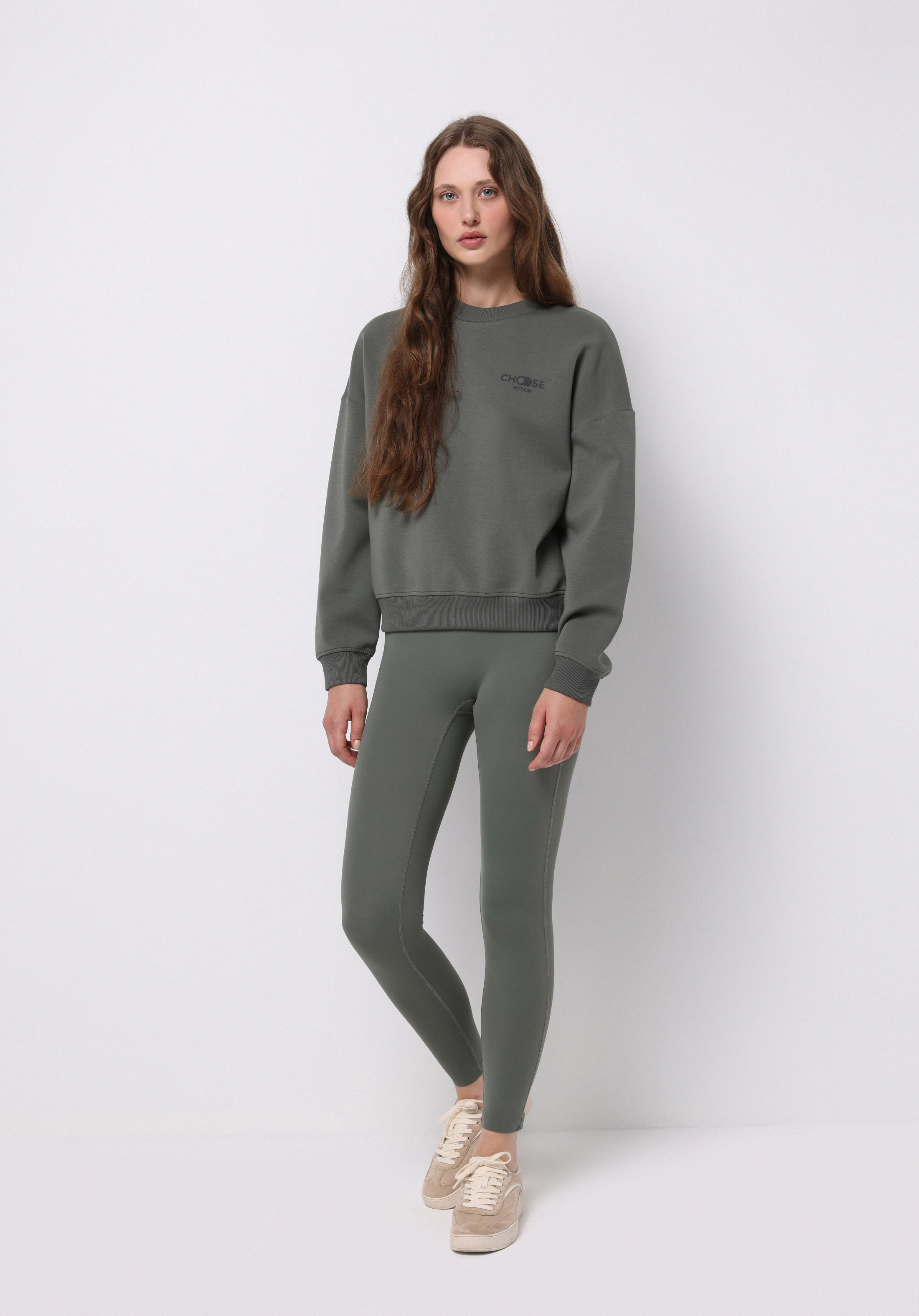 Afișați detalii pentru Hanorac / Bluza De Dama Verde Regular Fit  Cl1076363