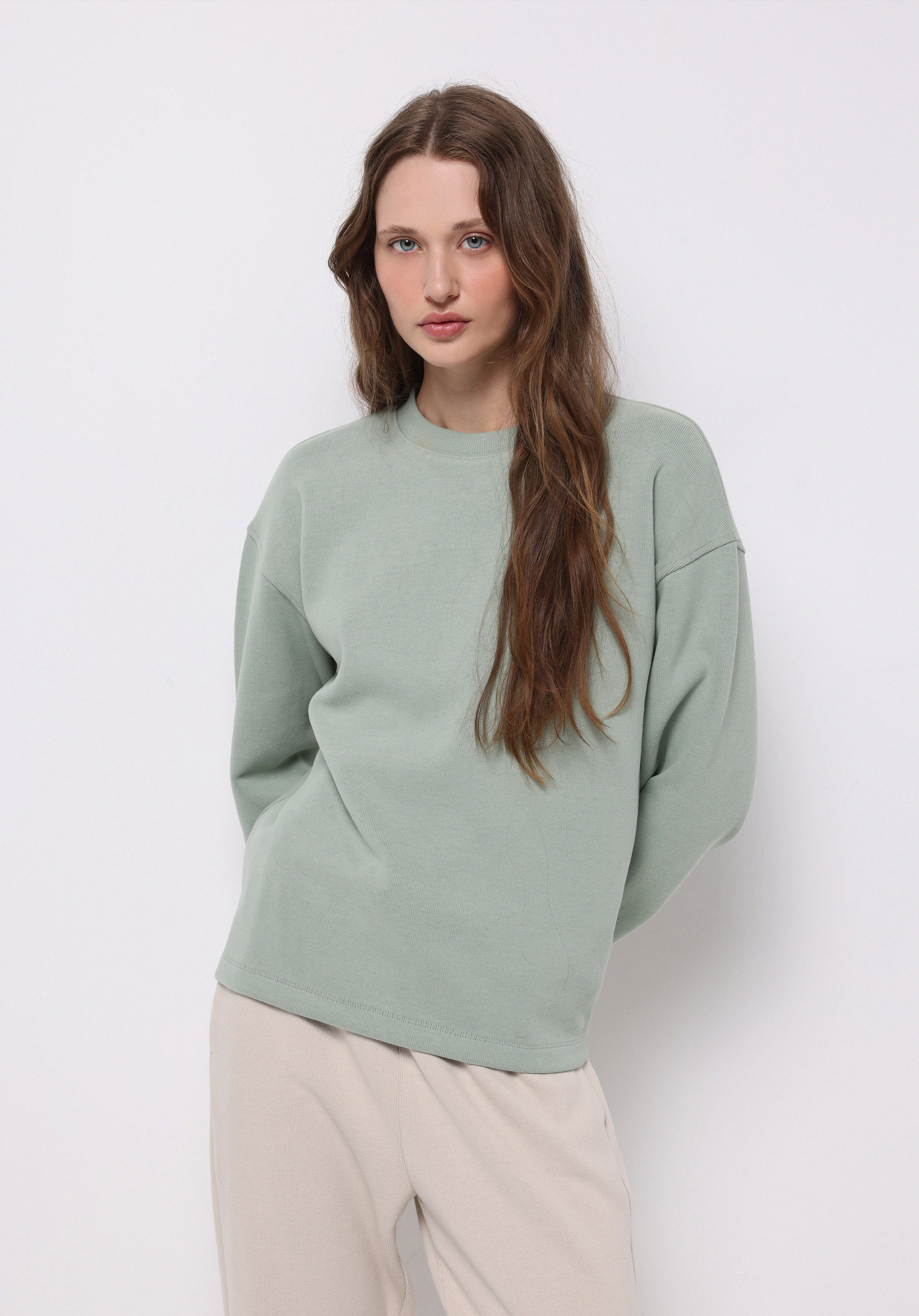 Afișați detalii pentru Hanorac / Bluza De Dama Verde Regular Fit  Cl1076453