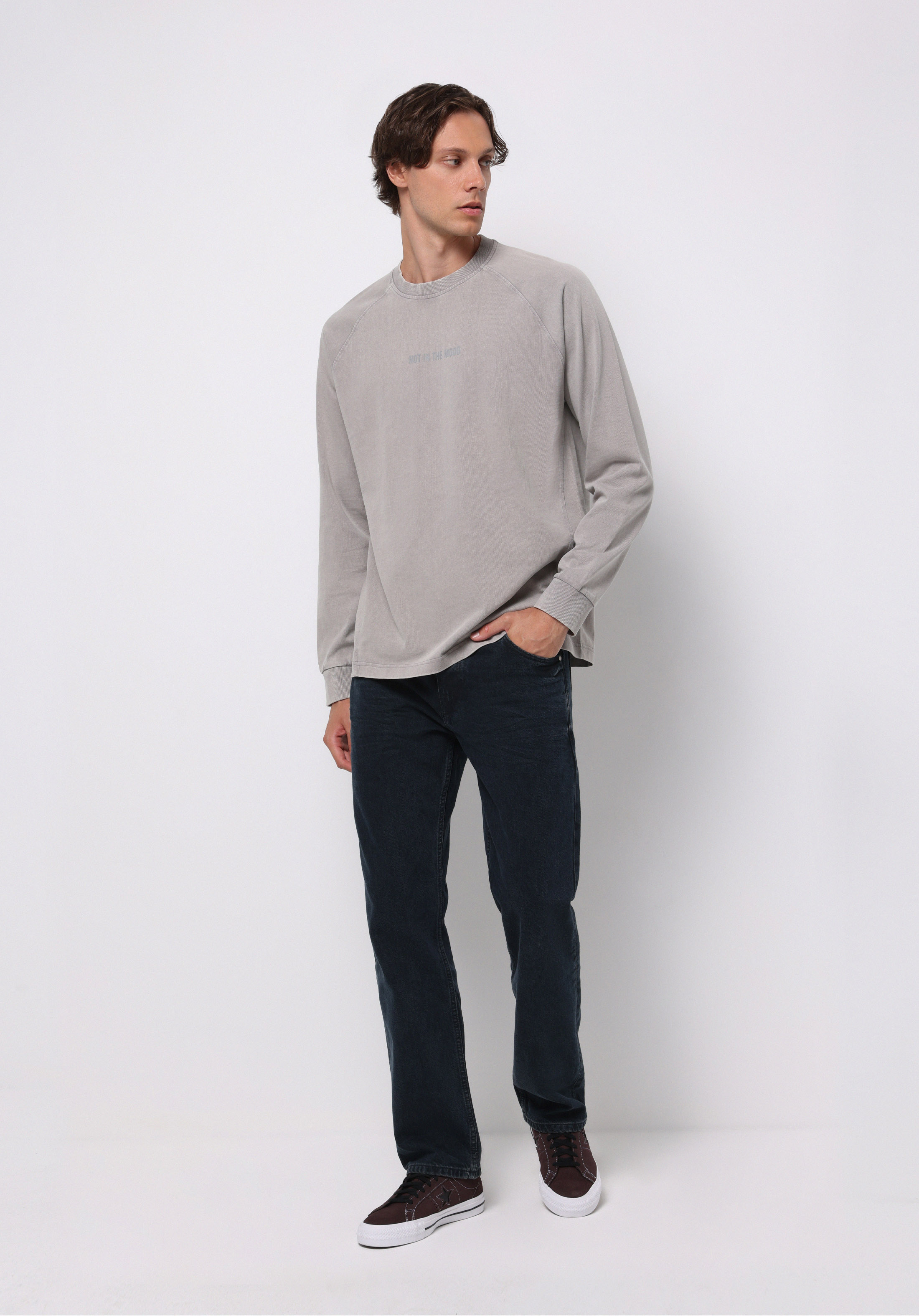Afișați detalii pentru Tricou Cu Maneca Lunga De Barbati  Comfort Fit  Cl1076339