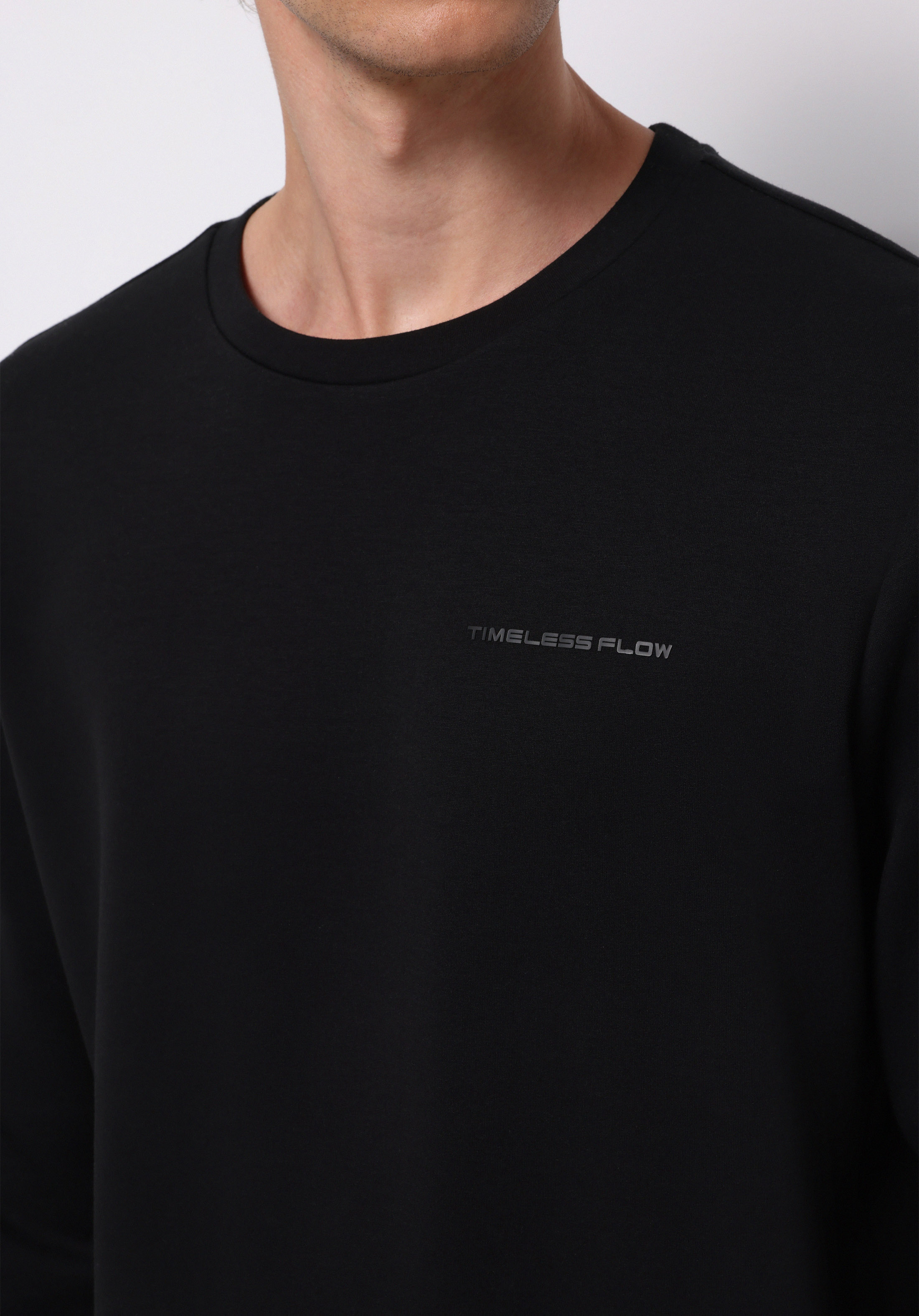 Afișați detalii pentru Hanorac / Bluza De Barbati Negru Regular Fit  Cl1077180