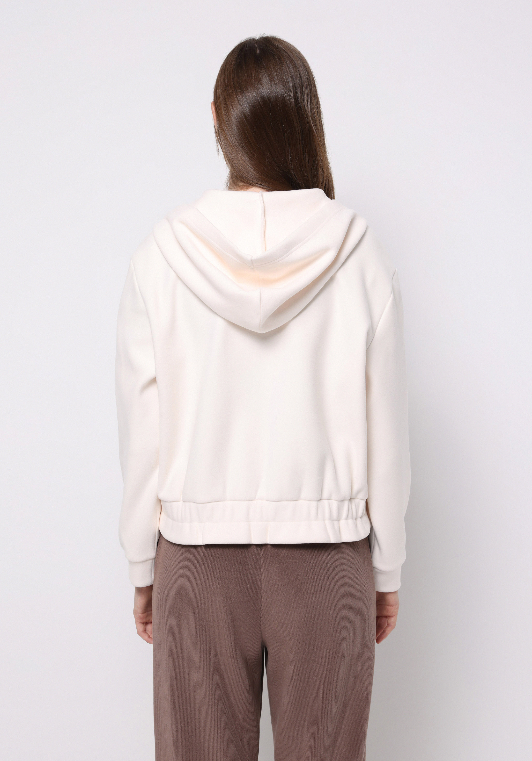 Afișați detalii pentru Hanorac / Bluza De Dama Alb Regular Fit  Cl1076075