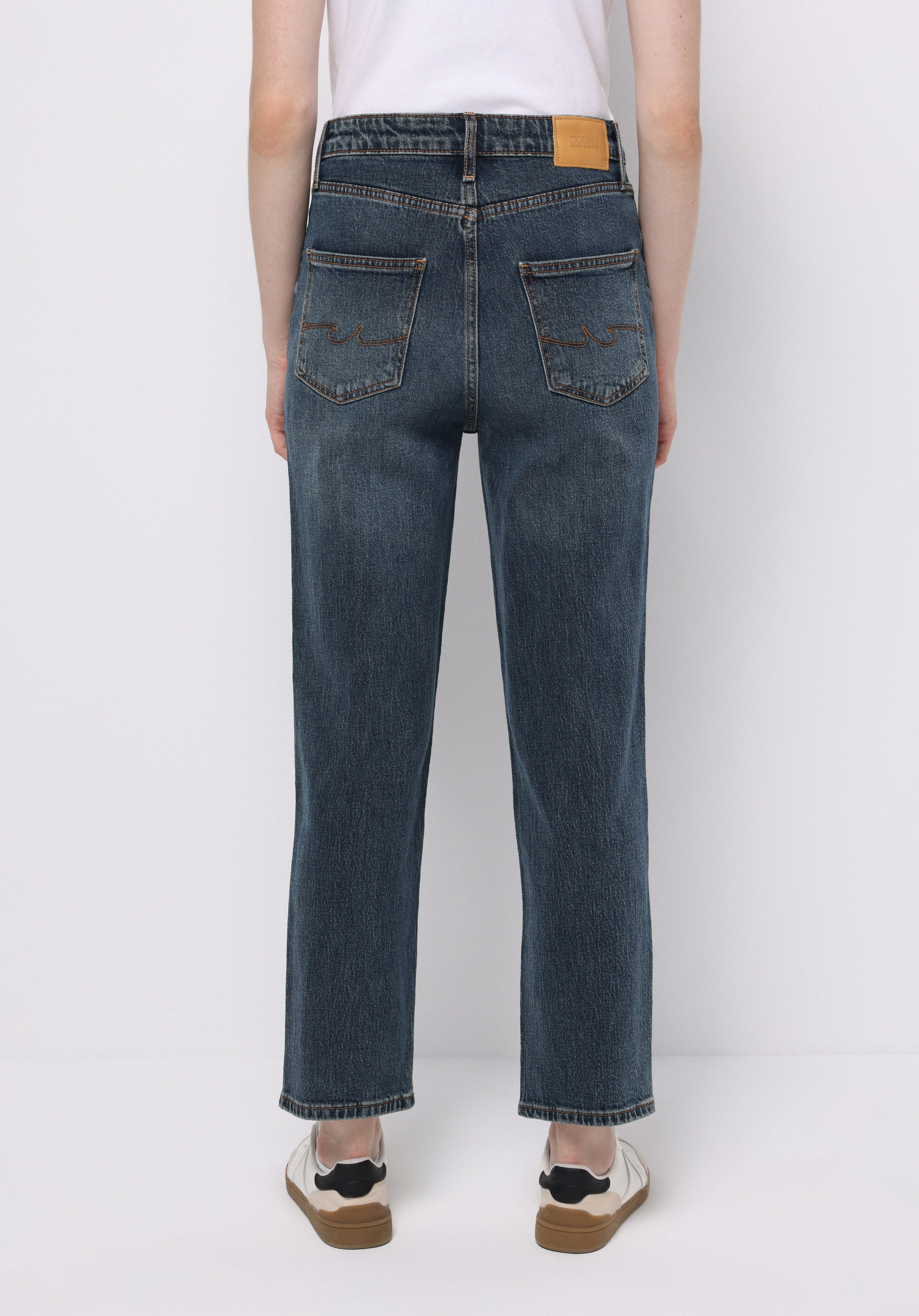 Afișați detalii pentru Pantaloni De Dama Albastru Straight Fit 884 Lauren Cl1077360
