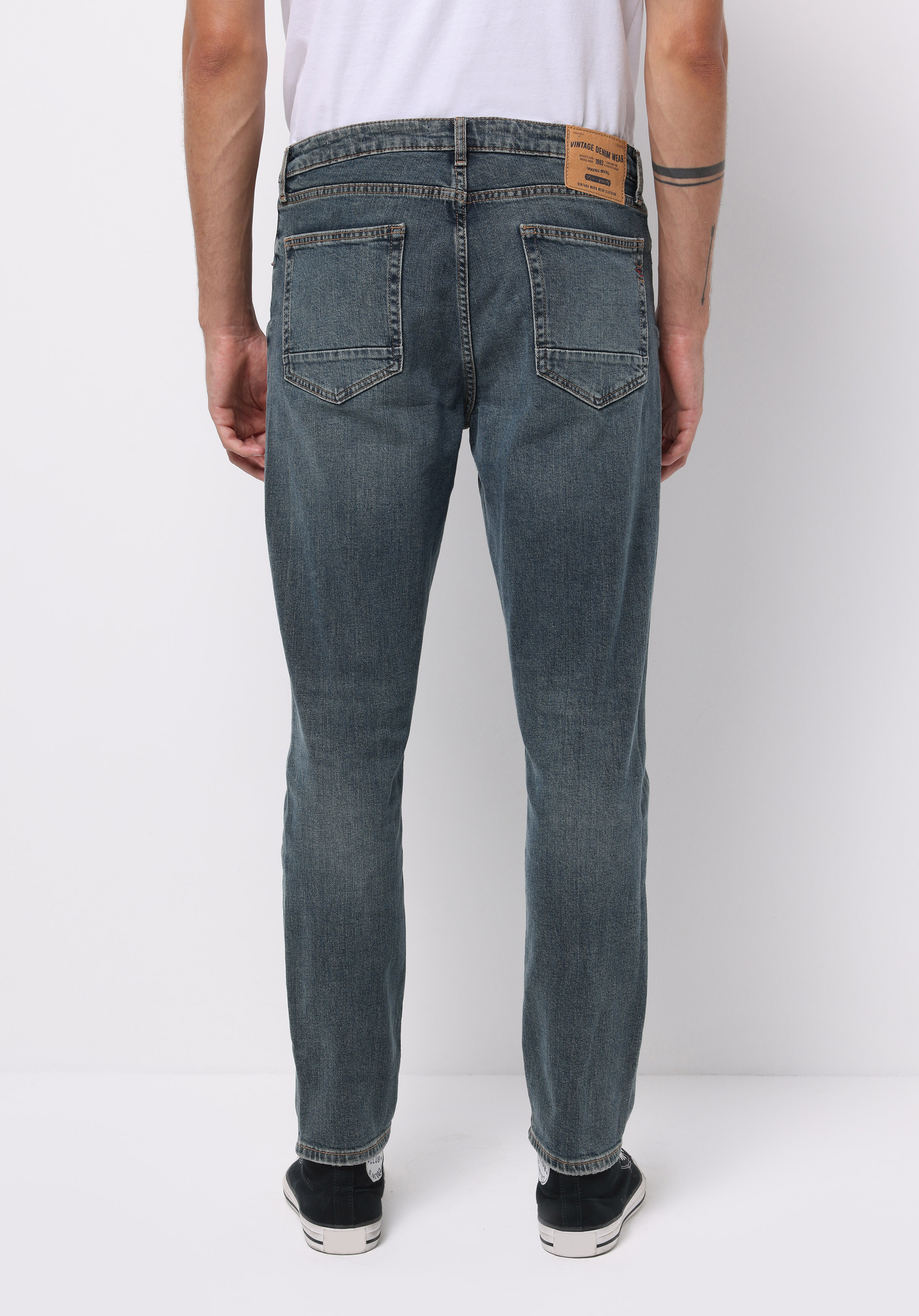 Afișați detalii pentru Pantaloni De Barbati Albastru Deschis Regular Fit 067 Jack Cl1076837
