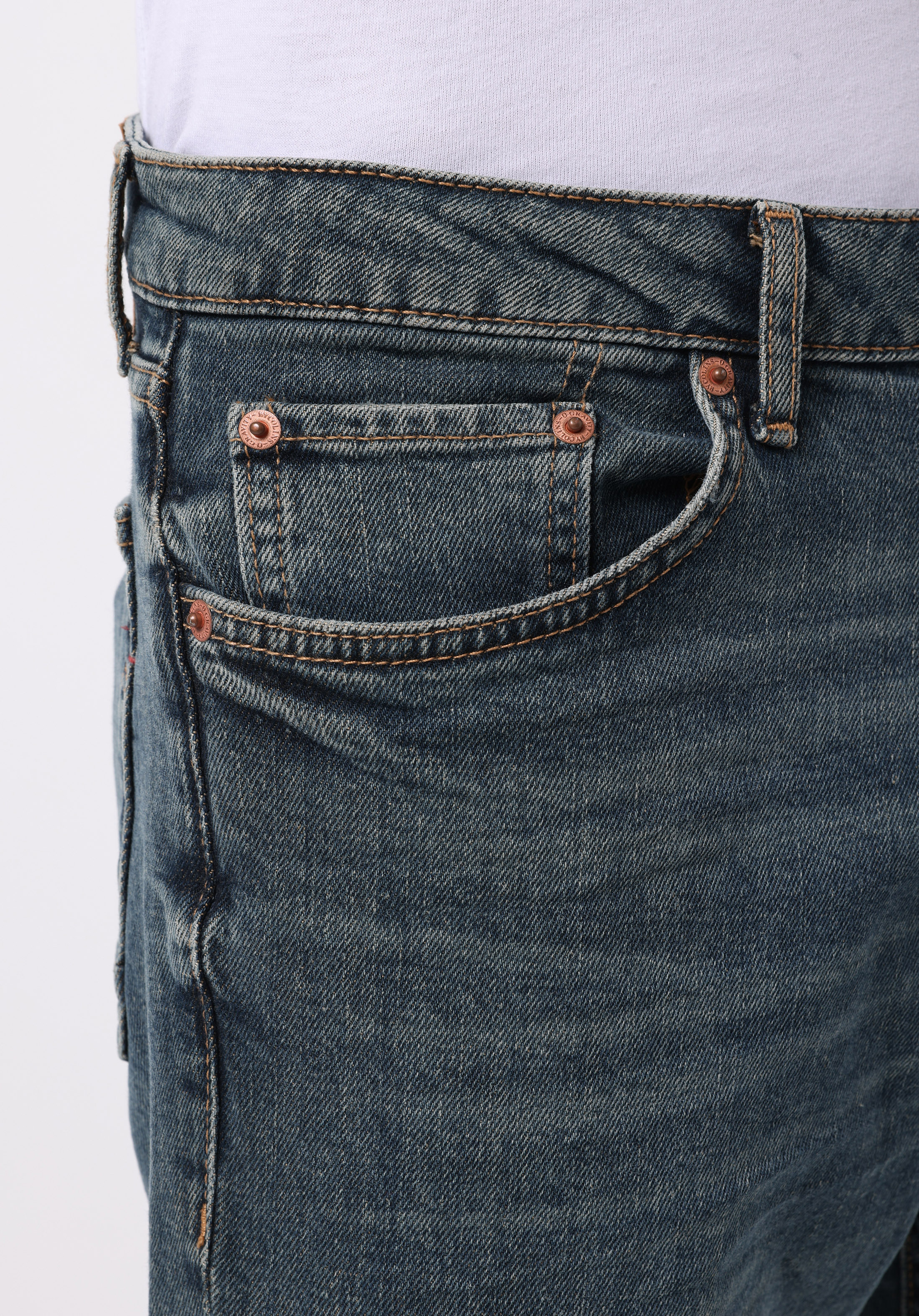 Afișați detalii pentru Pantaloni De Barbati Albastru Deschis Regular Fit 067 Jack Cl1076837