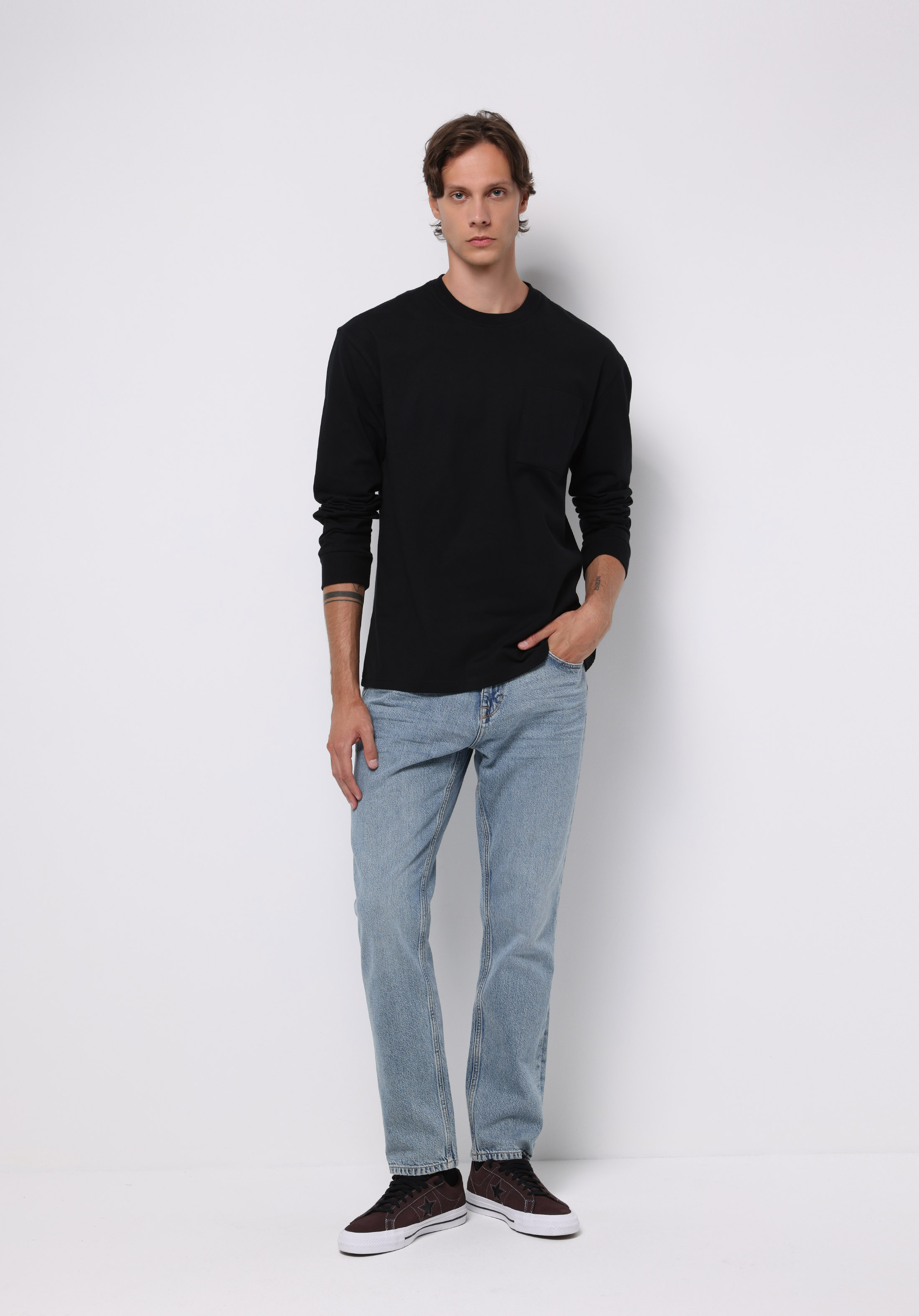 Afișați detalii pentru Pantaloni De Barbati Albastru Regular Fit 067 Jack Cl1076899