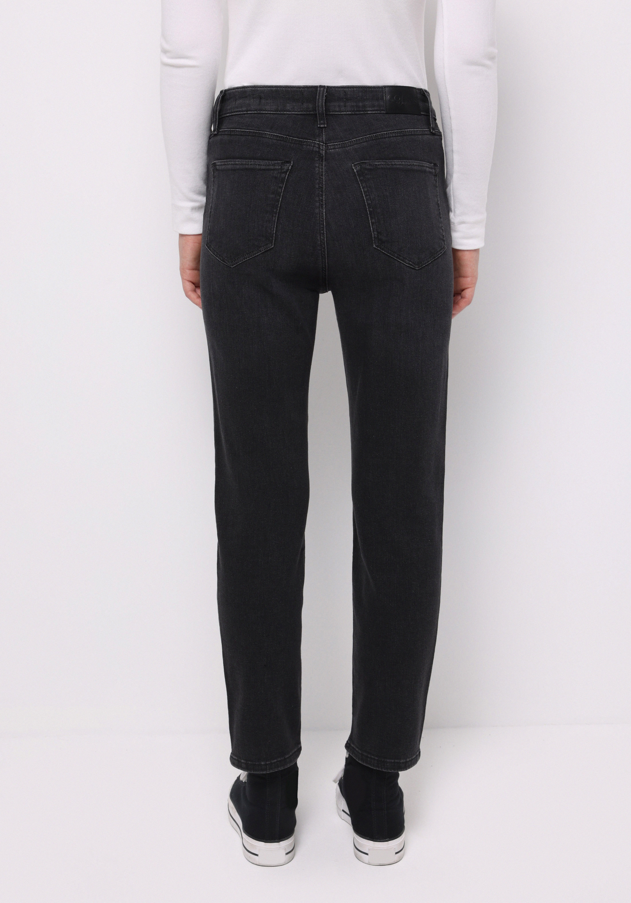Afișați detalii pentru Pantaloni De Dama Negru Slim Fit 703 Carla Cl1077115