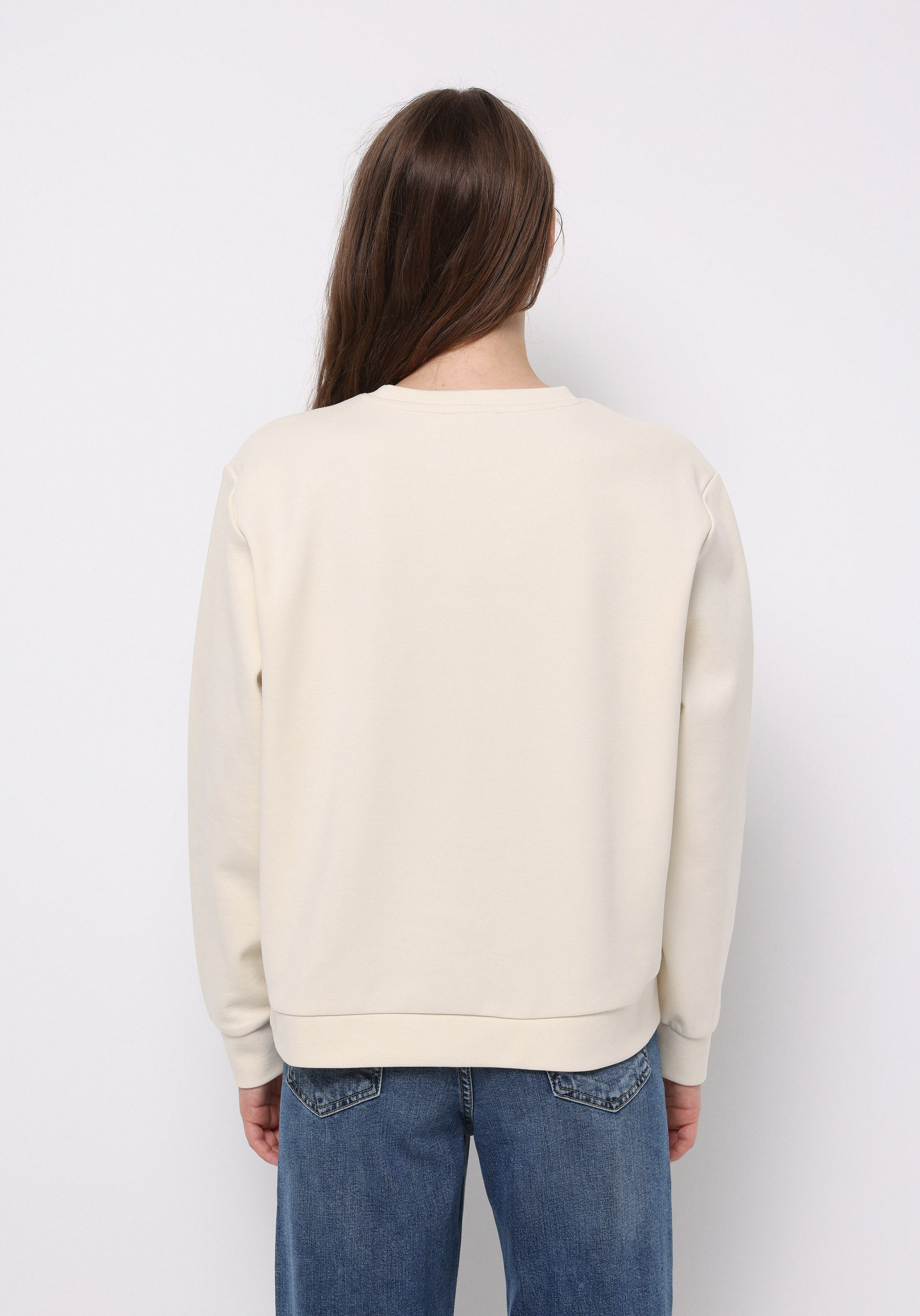 Afișați detalii pentru Hanorac / Bluza De Dama Alb Regular Fit  Cl1077352