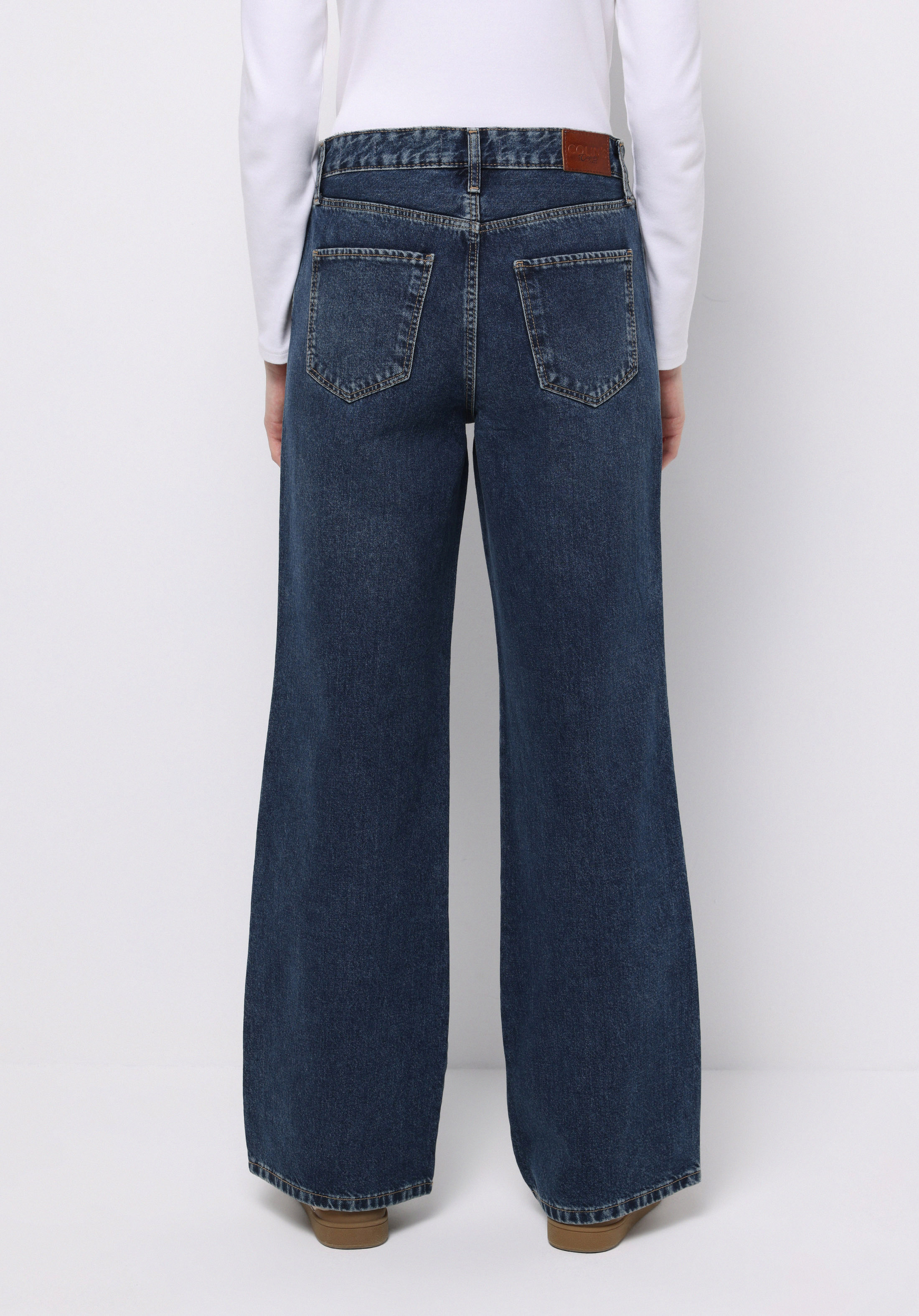 Afișați detalii pentru Pantaloni De Dama Albastru Regular Fit 970 Berry Cl1077125