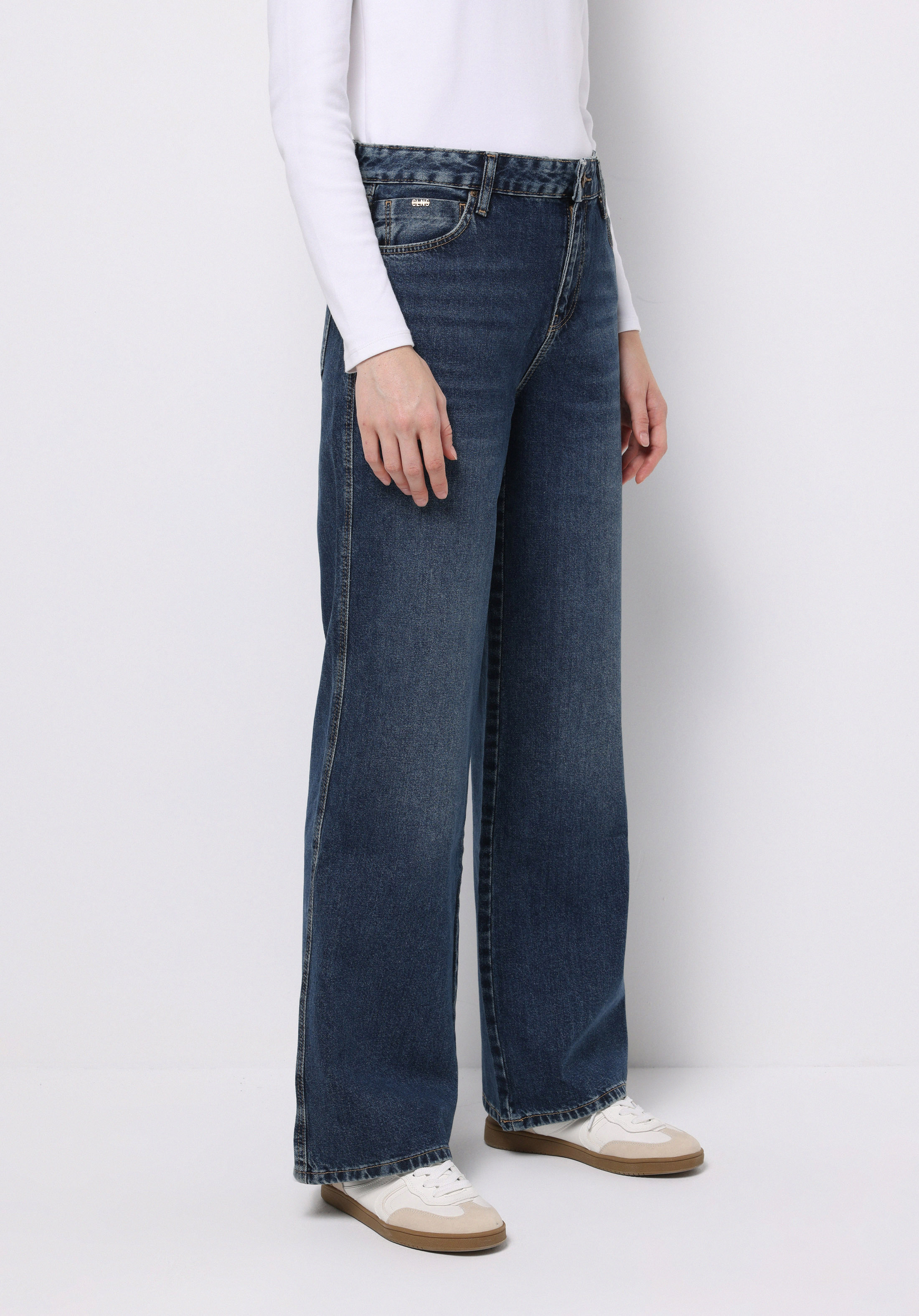 Afișați detalii pentru Pantaloni De Dama Albastru Regular Fit 970 Berry Cl1077125