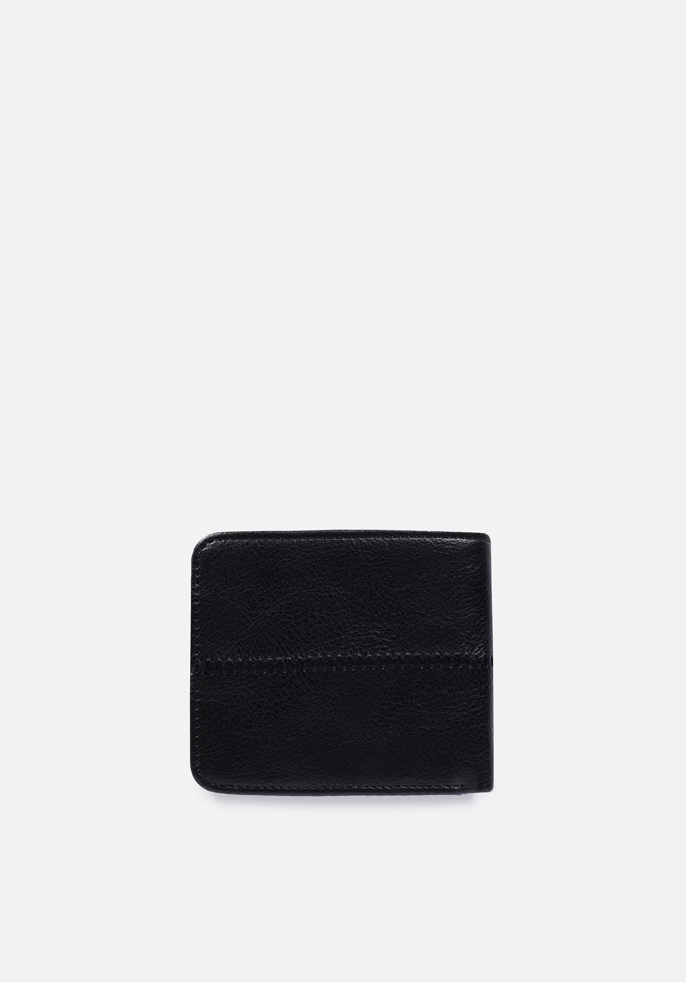 Afișați detalii pentru Portofel De Barbati Negru Modern Fit  Cl1070498