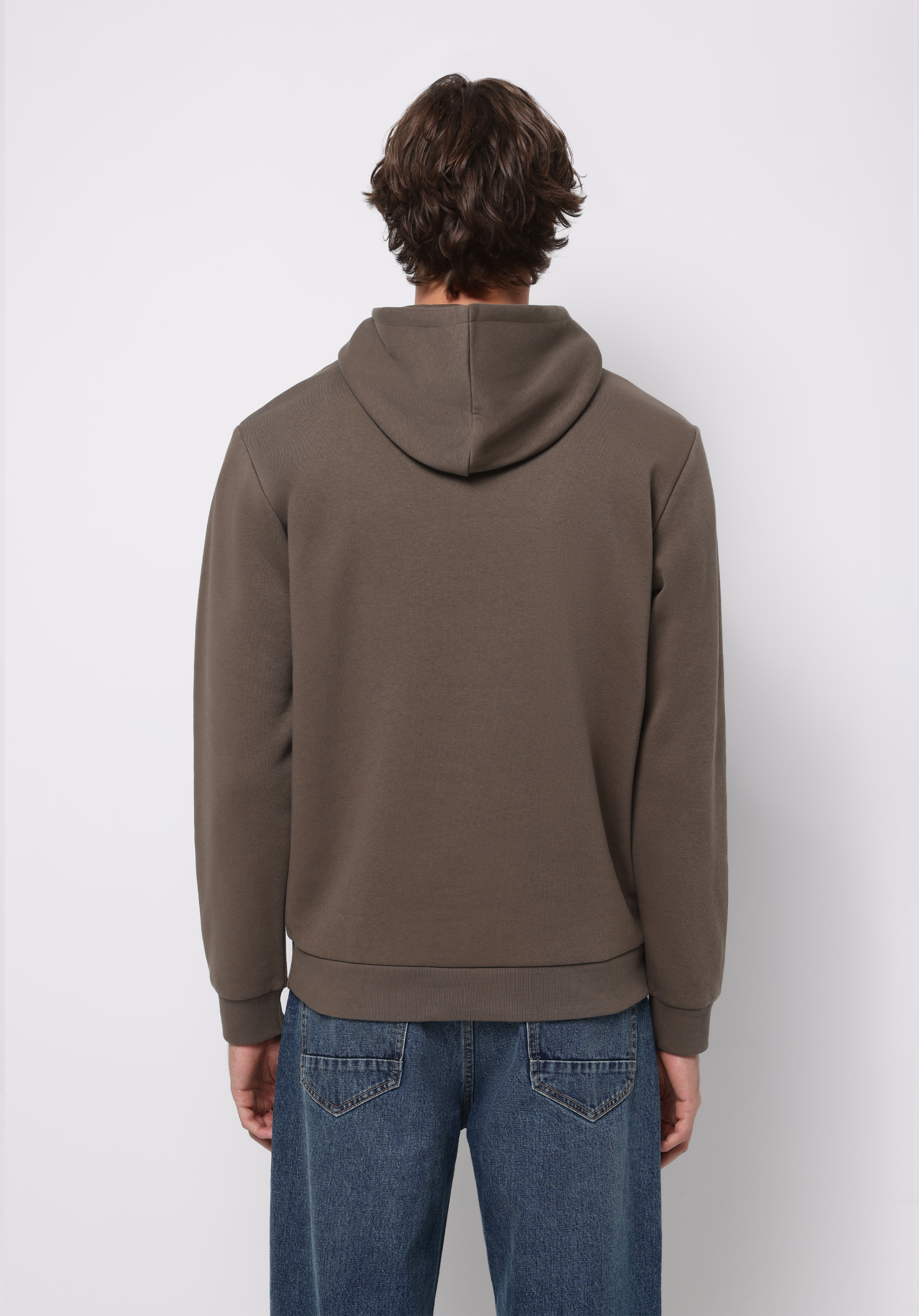Afișați detalii pentru Hanorac / Bluza De Barbati Maro Regular Fit  Cl1076340