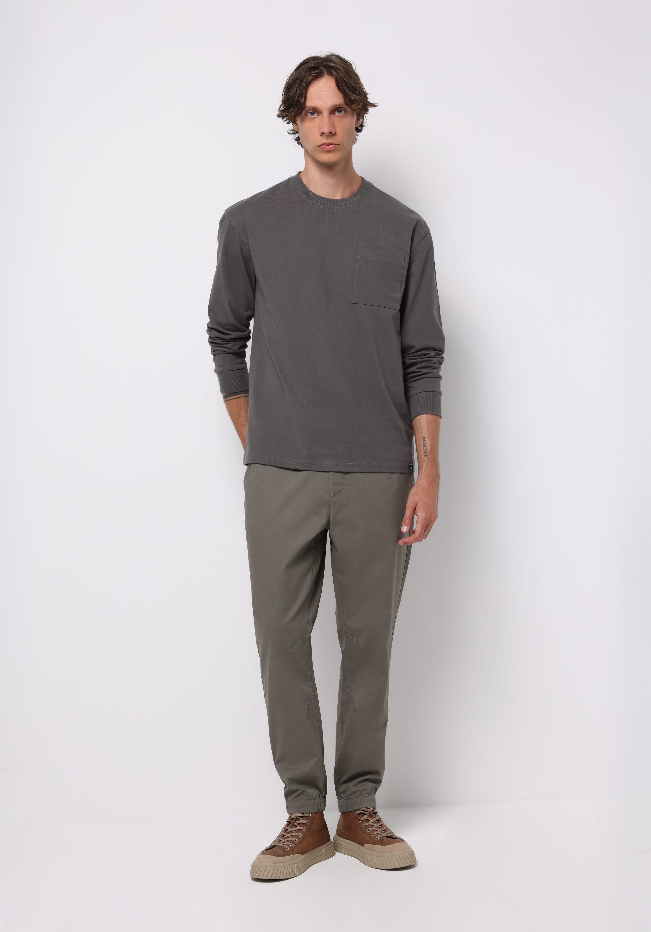Afișați detalii pentru Tricou Cu Maneca Lunga De Barbati  Comfort Fit  Cl1076435