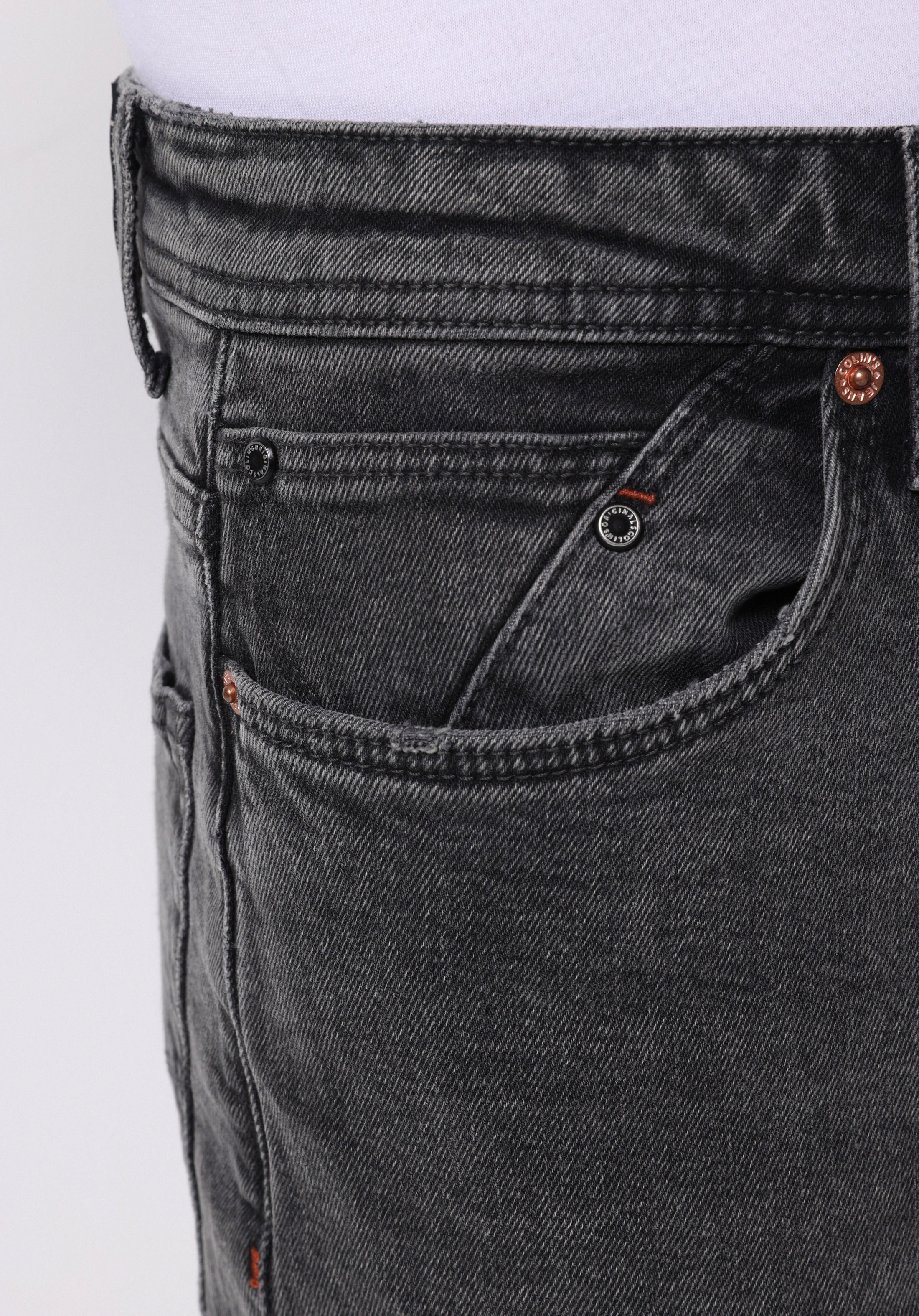 Afișați detalii pentru Pantaloni De Barbati Negru Loose Straight Fit  Cl1077183