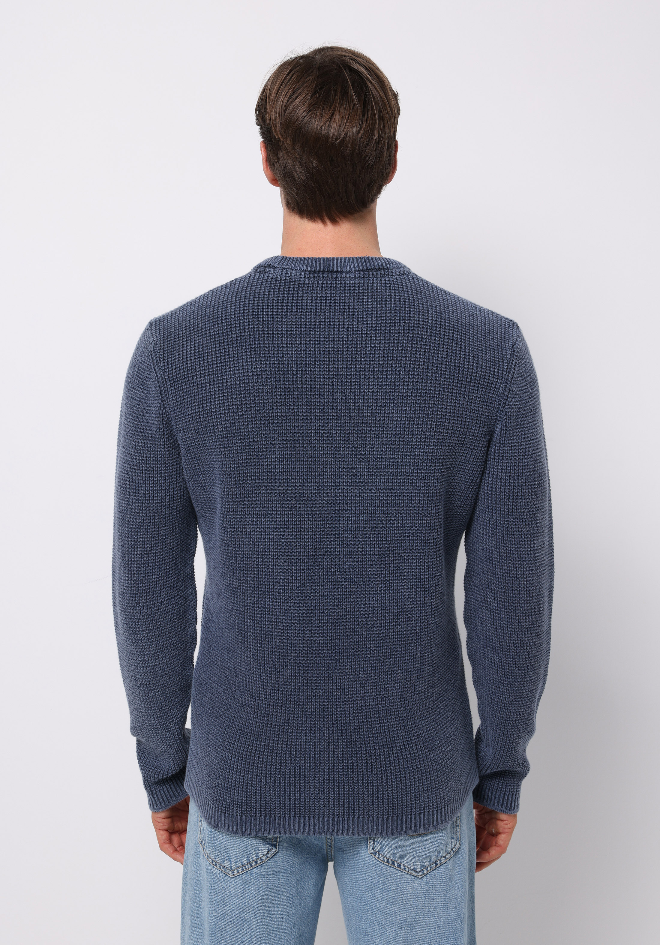 Afișați detalii pentru Pulover De Barbati Albastru Regular Fit  Cl1076731