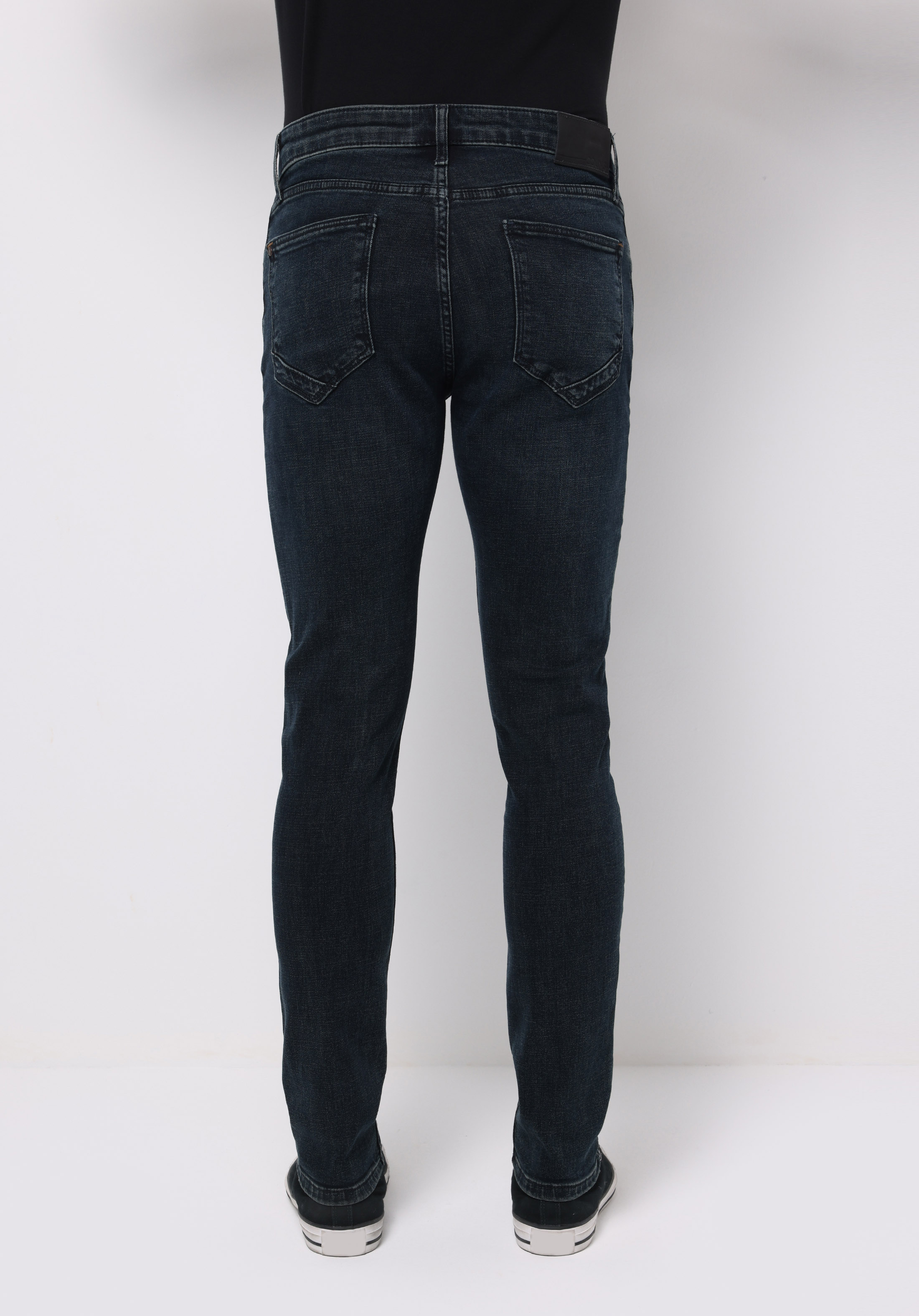 Afișați detalii pentru Pantaloni De Barbati Albastru Inchis Slim Fit 041 Danny Cl1076963