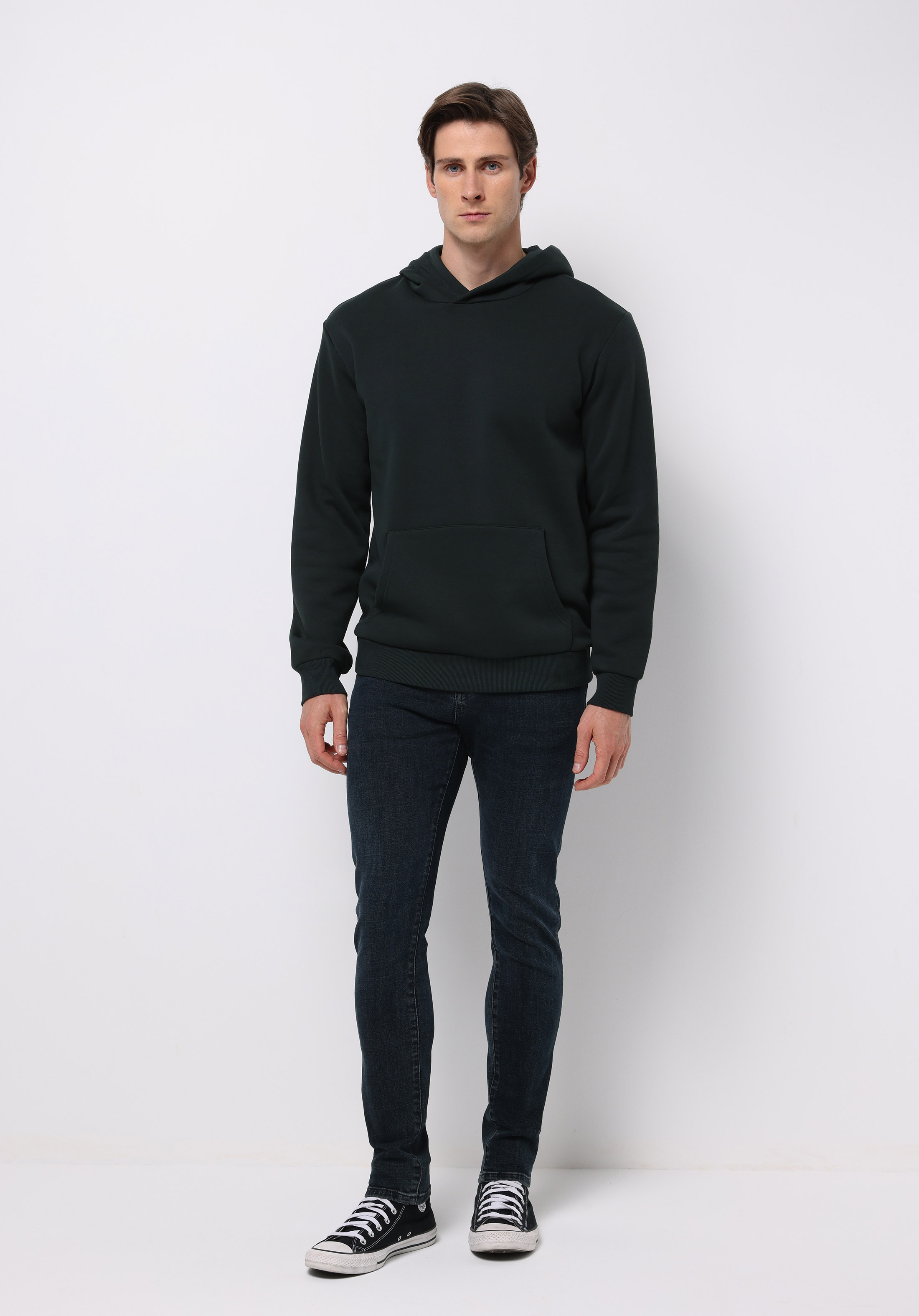 Afișați detalii pentru Pantaloni De Barbati Albastru Inchis Slim Fit 041 Danny Cl1076963