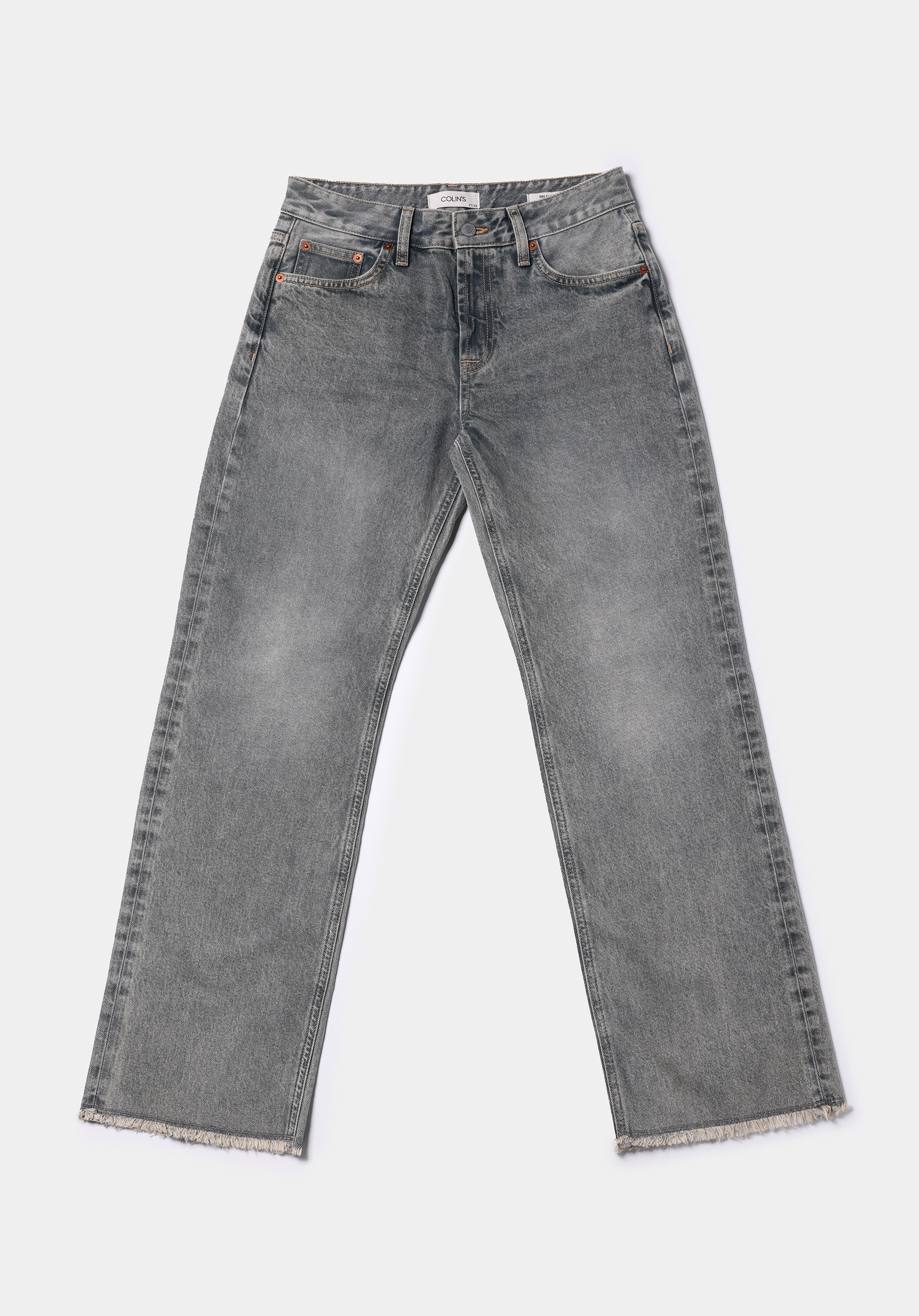 Afișați detalii pentru Pantaloni De Dama Denim Straight Fit  Cl1076775