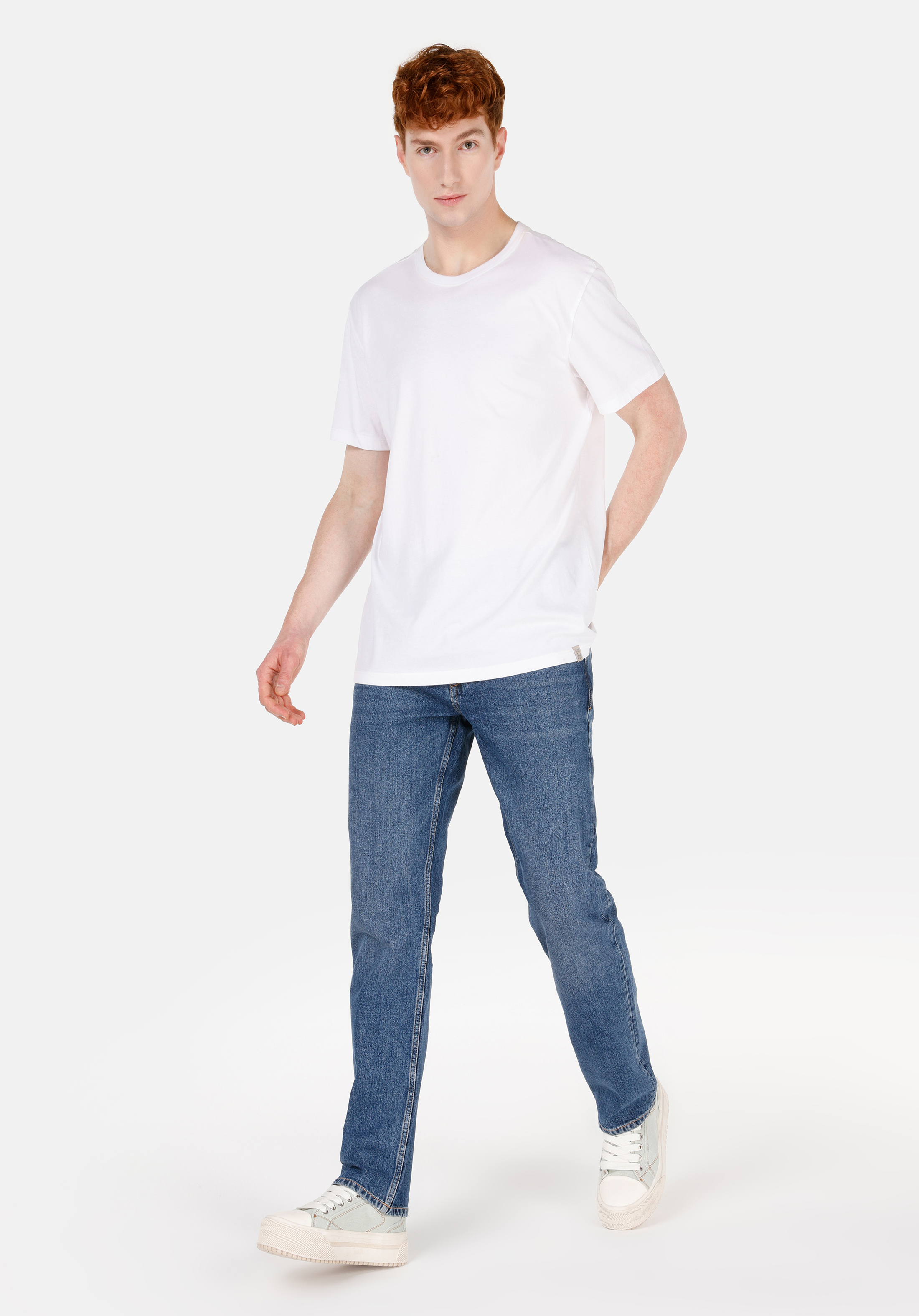Afișați detalii pentru Pantaloni De Barbati  Regular Fit 045 David Cl1070566