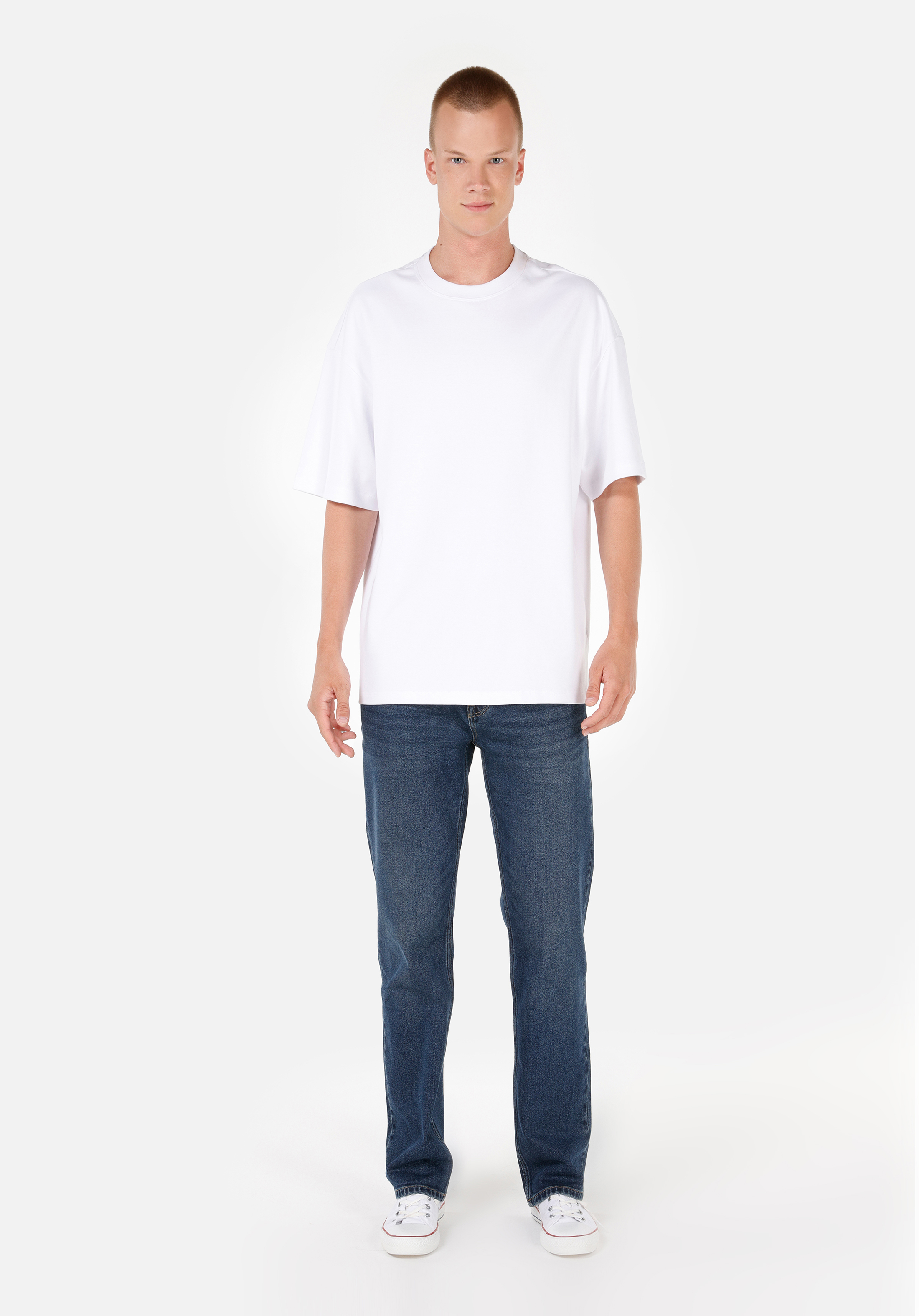 Afișați detalii pentru Pantaloni De Barbati  Regular Fit 045 David Cl1071063